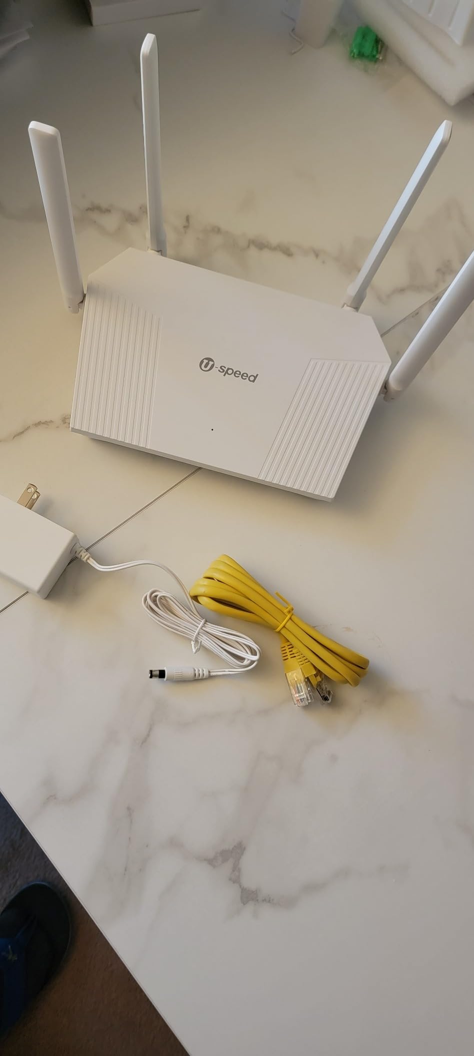 U-SPEED AX1500 WiFi 6 Router Dual Band Wireless Internet Router - 1.5 Gbps Speed, Full Gigabit Ports, Beamforming, OFDMA, MU-MIMO customer photo 2