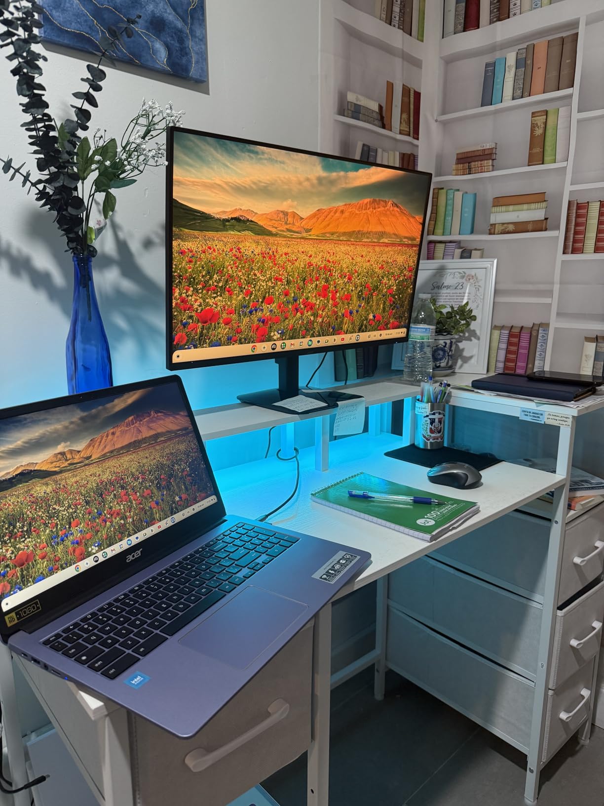 Acer 27in FHD 1920x1080 IPS 120Hz Gaming Monitor | Office KB272 G0bi | 1ms, AdaptiveSync, sRGB 99%, HDMI, VGA, VESA Mountable, Bluelight Filter customer photo 1