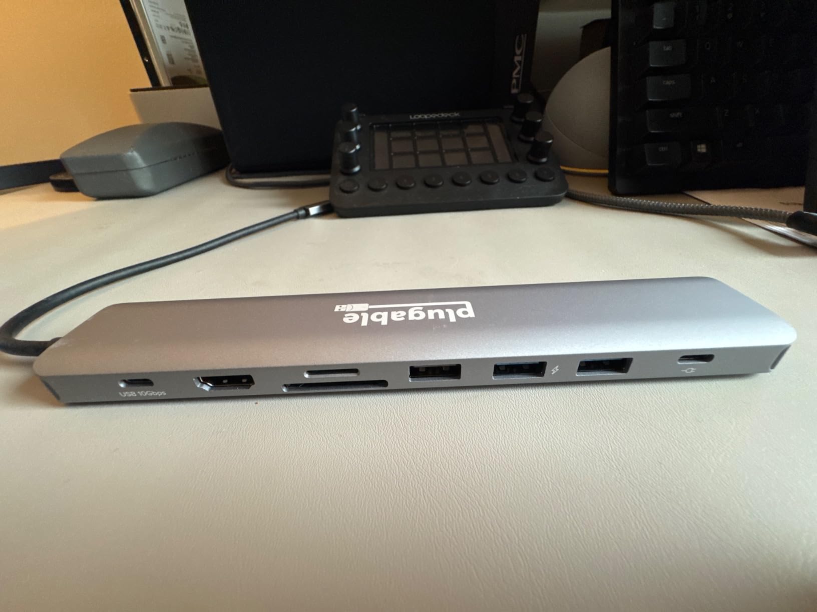 Plugable USB C Hub Multiport Adapter: 9-in-1 with 140W PD Charging, 4K 60Hz HDMI, 10Gbps Data Transfer, Gigabit Ethernet, SD for USBC, USB4, Thunderbolt MacBook, Windows, Chromebook (USBC-9IN1E) customer photo 2