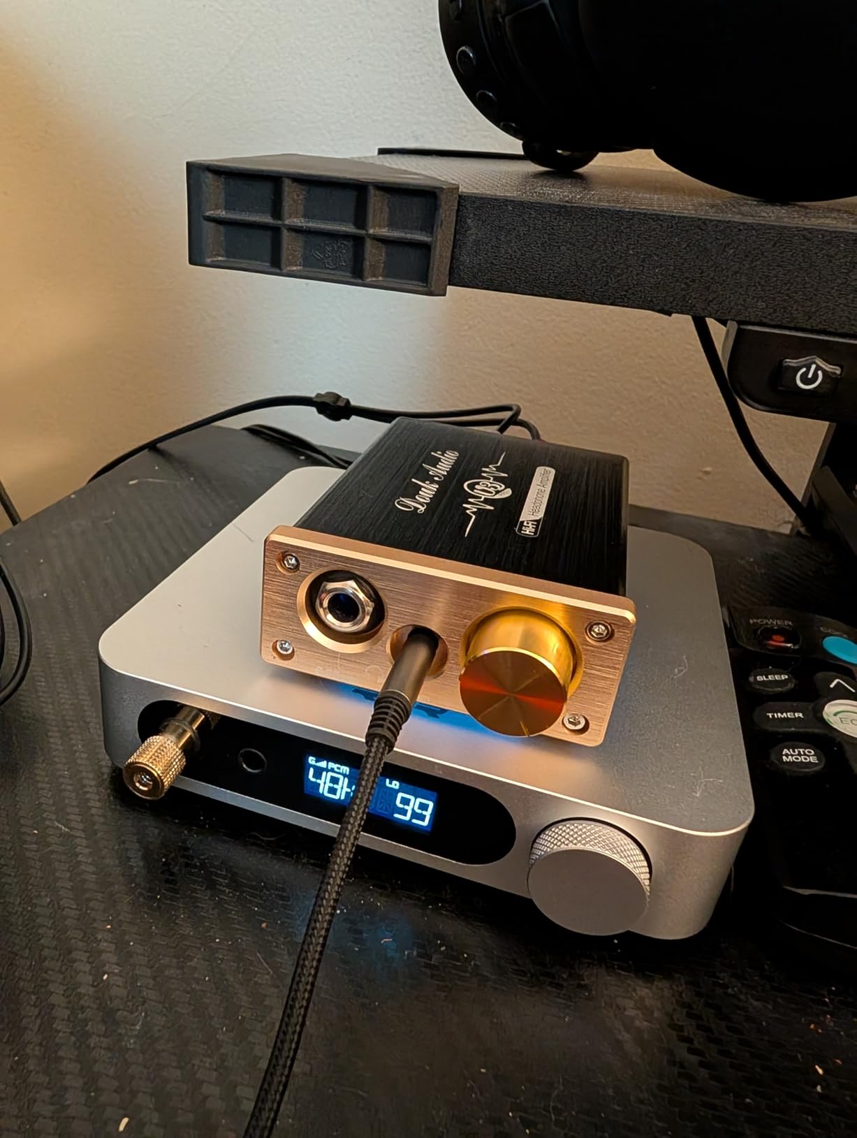 Douk Audio U3 PRO HiFi Mini Class A Headphone Amplifier - High-Power Desktop Amp for 18-600Ω Headphones, 1500mW Output, 3.5mm & 6.35mm Jacks, DC 5V customer photo 1