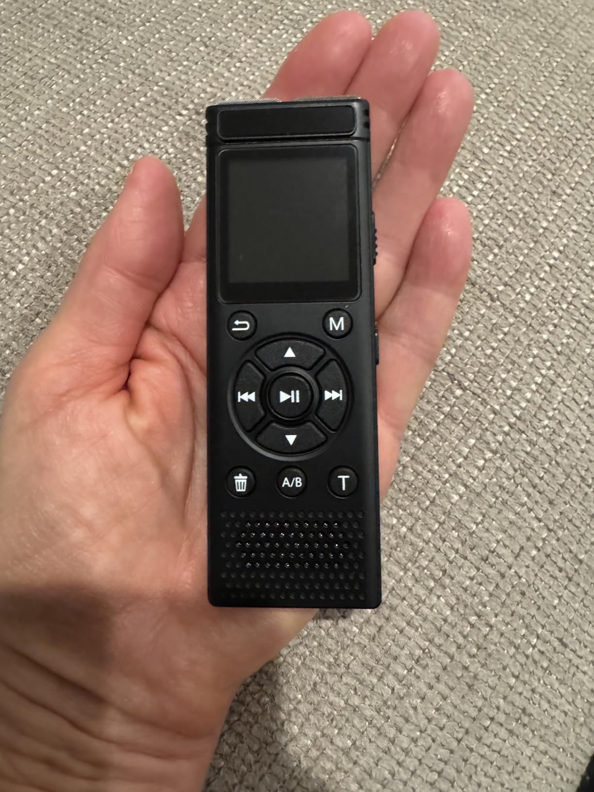 Tonfarb 136GB Digital Voice Recorder with Playback, 9775 Hours Audio Record | Voice Activated Recording Device with Noise Reduction, A-B Repeat, MP3 Player, Password for Lecture Meeting/Classes/Interviews customer photo 1