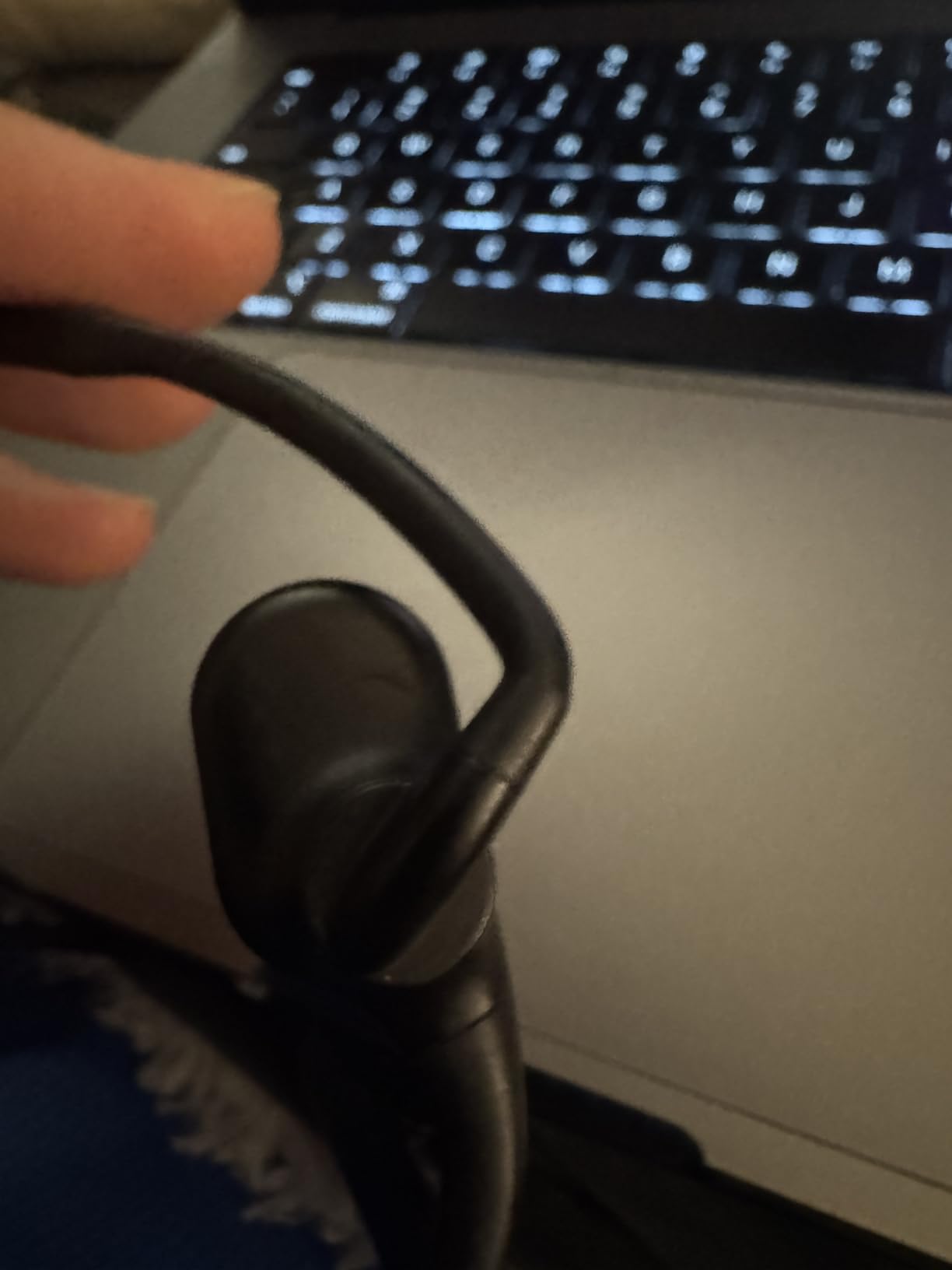 SHOKZ OpenComm2 Open-Ear Bluetooth Headset, Noise-Canceling Mic - Bone Conduction Headphones; Mute Button for Work Calls and Meetings; PC and Mac Compatible; 16-Hour Battery Life & Quick Charge customer photo 1