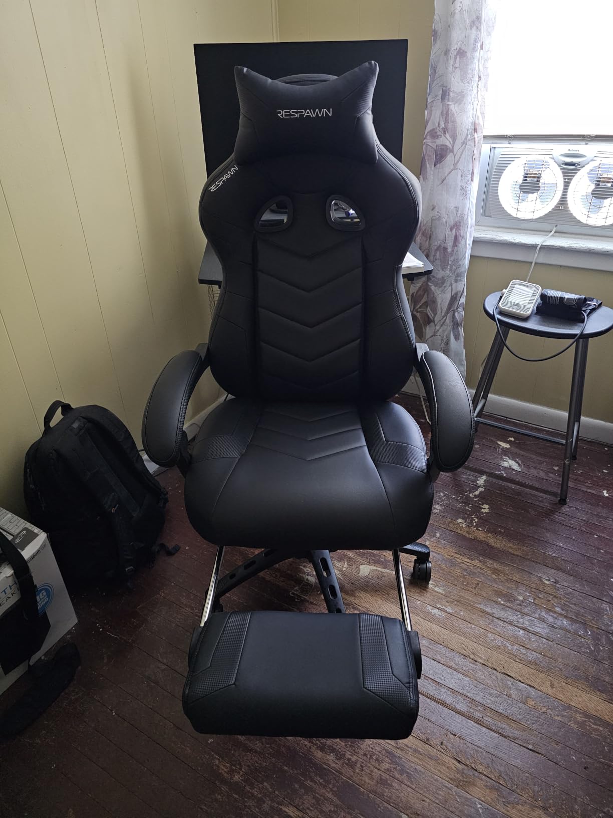 Respawn 110 Pro Ergonomic Gaming Chair with Footrest and Recline, Ergonomic office chair comfort with footrest, lumbar support & 155° recline for work, gaming and relaxing. customer photo 2
