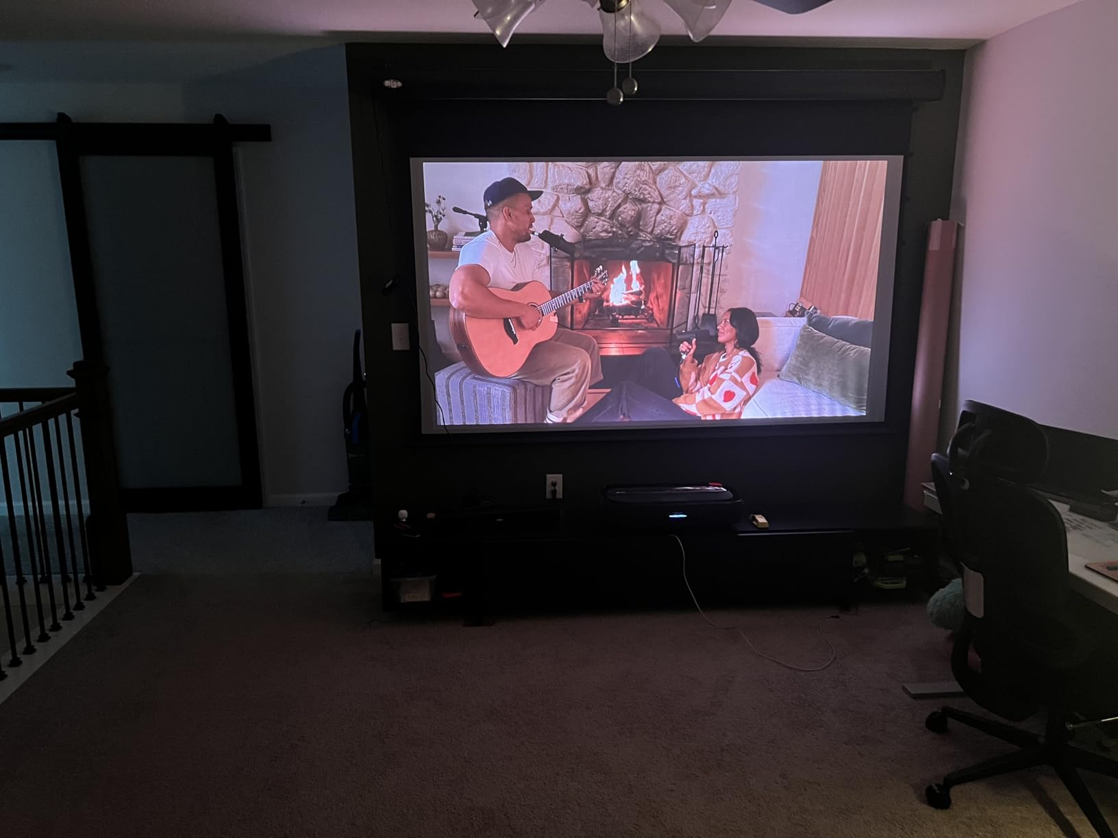 Hisense PL2, Ultra Short Throw Home Theater Laser Projector, 80