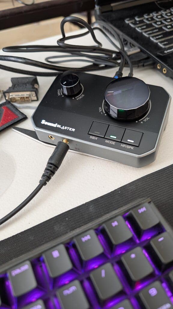 Sound Blaster G8, USB Dual DAC & Headphone AMP, High-Res Audio | High-performance, USB DAC, Headphone Amp, Gaming Audio, High Resolution, Multi-Platform, Desktop Audio, Amplifier customer photo 1