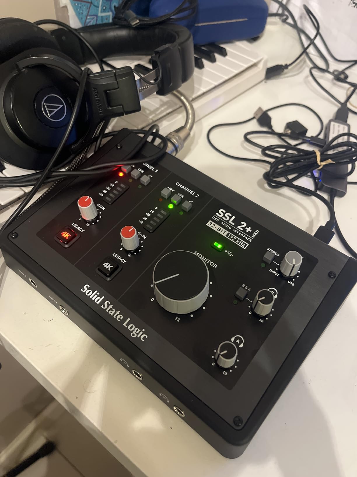 Solid State Logic 2 MKII Plus USB-C Audio Interface 2x4 | Four Balanced Outputs, and Class-Leading Mic Preamps customer photo 2