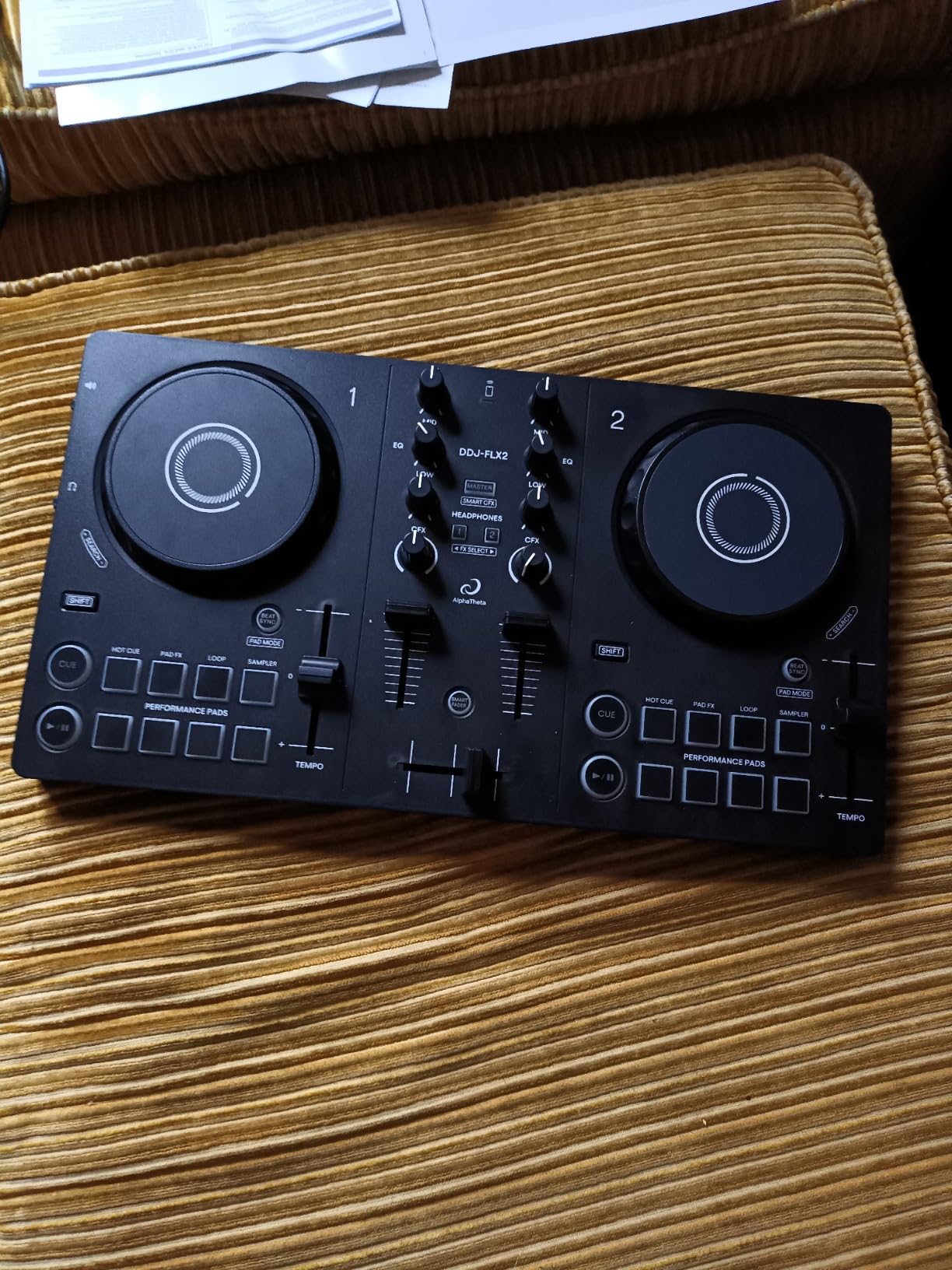 AlphaTheta DDJ-FLX2 Compact 2-Channel DJ Controller, Smart Fader, USB-C | Start DJing faster with an included DJ course, streaming support, and beginner-friendly mixing features customer photo 2