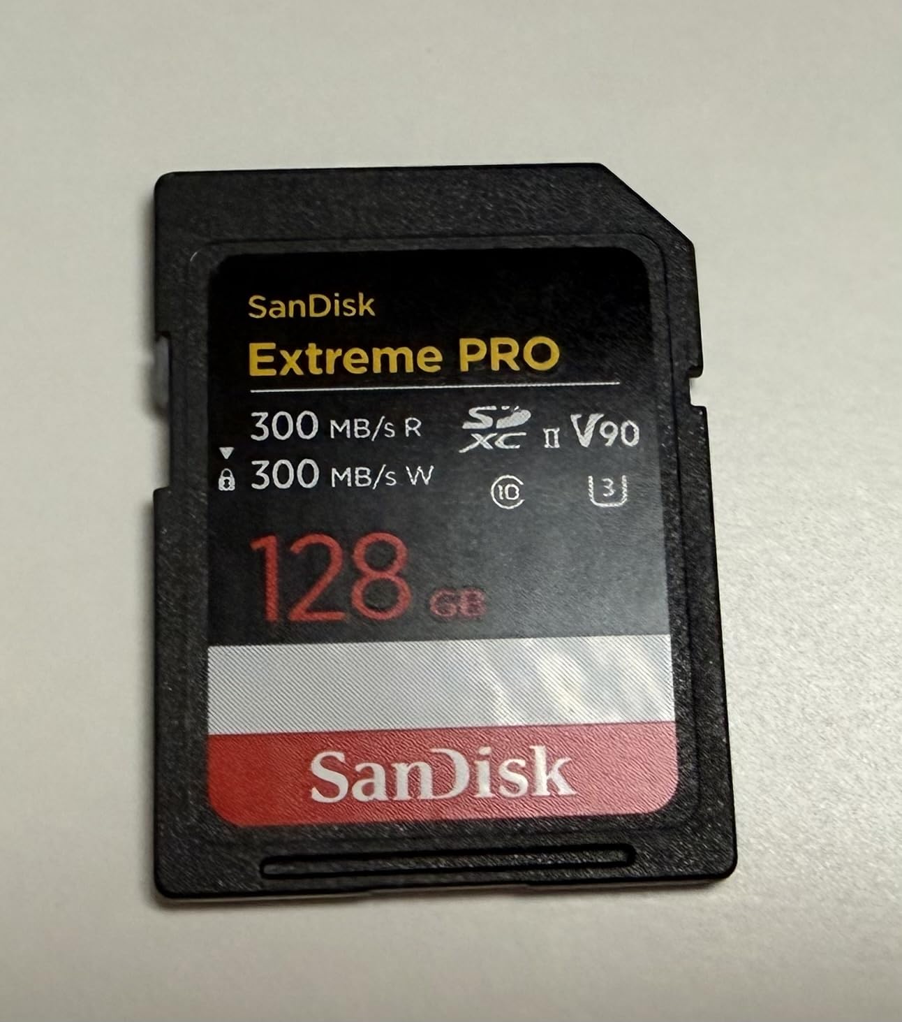 SanDisk 128GB Extreme PRO SDXC UHS-II Memory Card - Up to 300MB/s Read and Write speeds, V90, 8K, 4K UHD, SD Card - SDSDXDM-128G-GN4IN customer photo 2