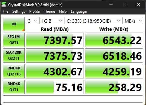 BIWIN Black Opal NV7400 1TB SSD Gen4x4, Read Speed up to 7450MB/s, NVMe M.2 2280 PCIe 4.0 Internal PC Solid State Drive for Laptop/Desktop/PS5 customer photo 1
