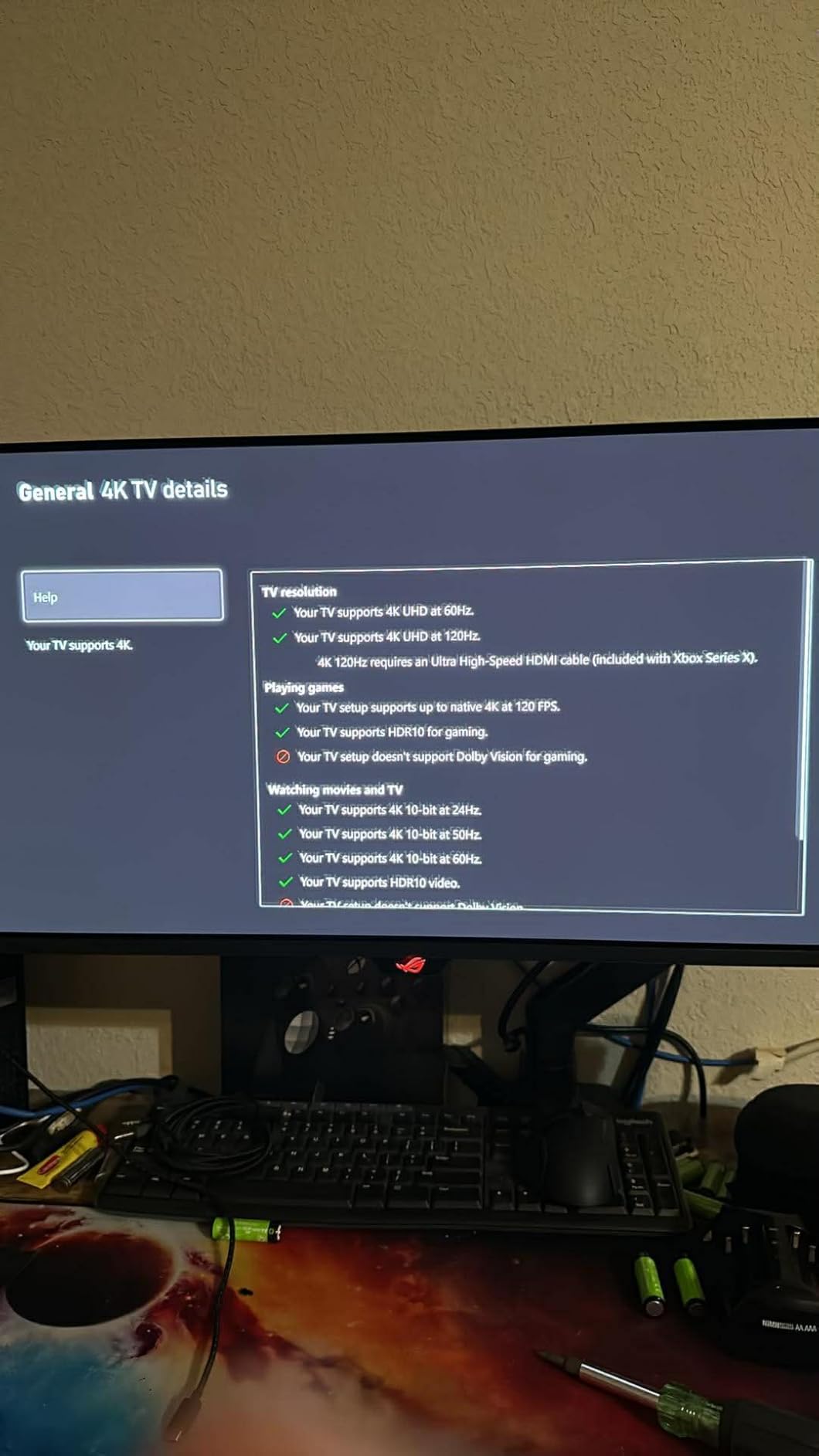 ASUS ROG XG27UCDMG 27 Inch 4K 240Hz Tandem QD-OLED G-SYNC Gaming Monitor | 0.03ms,OLED Care Pro, Neo Proximity Sensor, ELMB Sync, DisplayHDR 400, DCI-P3 99%, 10 bit color, for PS5 and Xbox customer photo 2