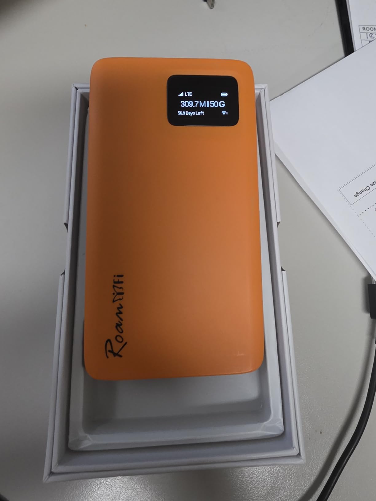 RoamWiFi Mobile Hotspot Pocket WiFi, Portable WiFi No SIM Card Needed, MiFi | 4G LTE, US 1GB Data 30 Day, 10 Devices, 170+ Countries, No Contract, International, Travel customer photo 2