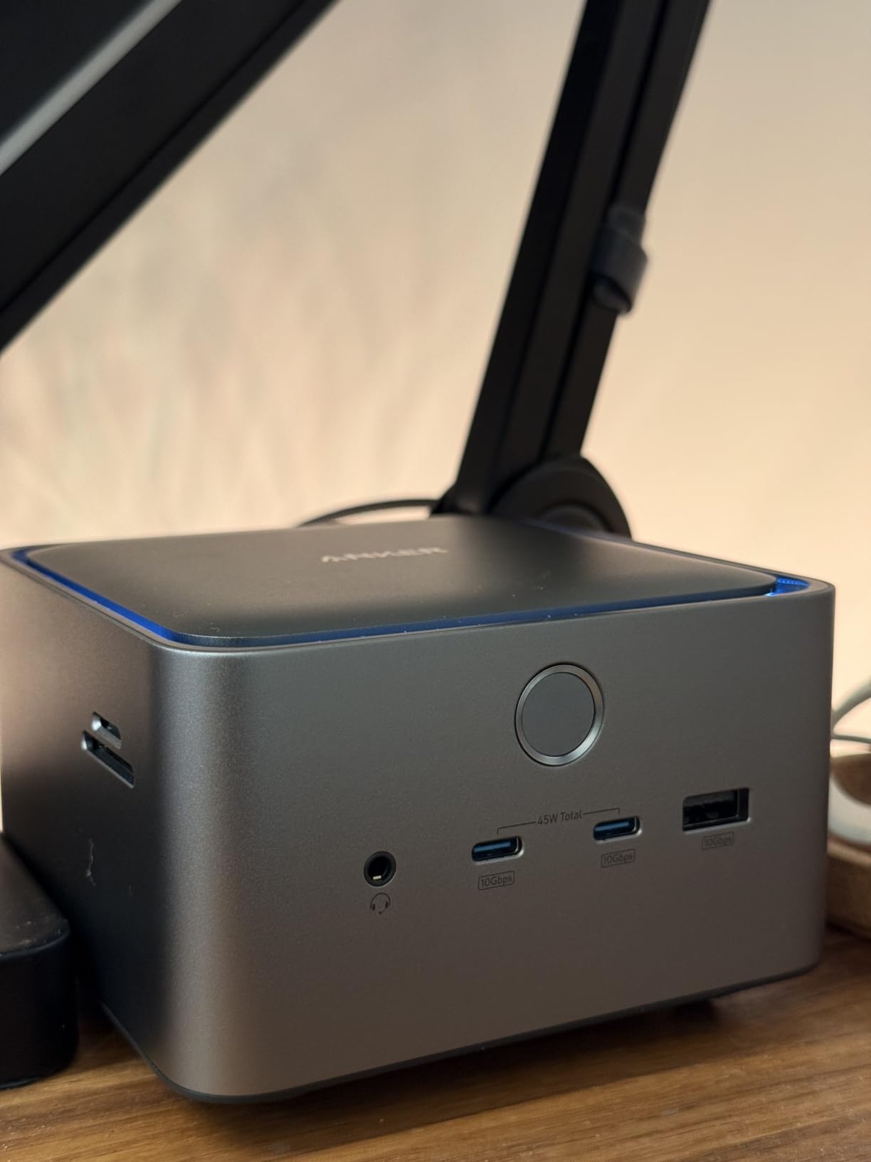 Anker Prime TB5 Docking Station, 14-in-1 Thunderbolt 5 Dock for Laptops | 120Gbps Max Data Transfer, Up to 8K, Dual Display, 140W Max Charging, Ethernet, SD/TF, Cooling System, for TBT 5/4 Laptops customer photo 1