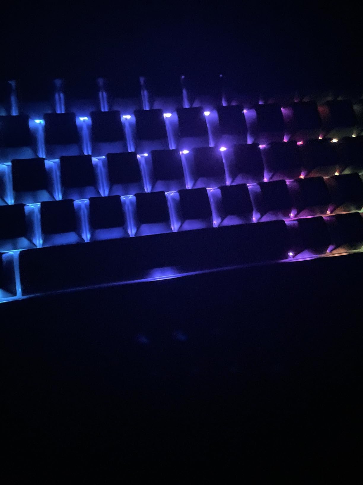 AULA WIN68 HE Mechanical Gaming Keyboard 60%, Hall Effect Magnetic Switch, Fast Trigger Mode Adjustable Actuation, 8000Hz Polling Rate, RGB Backlit, Wired Black Keyboard for Laptop/PC Gamer customer photo 2