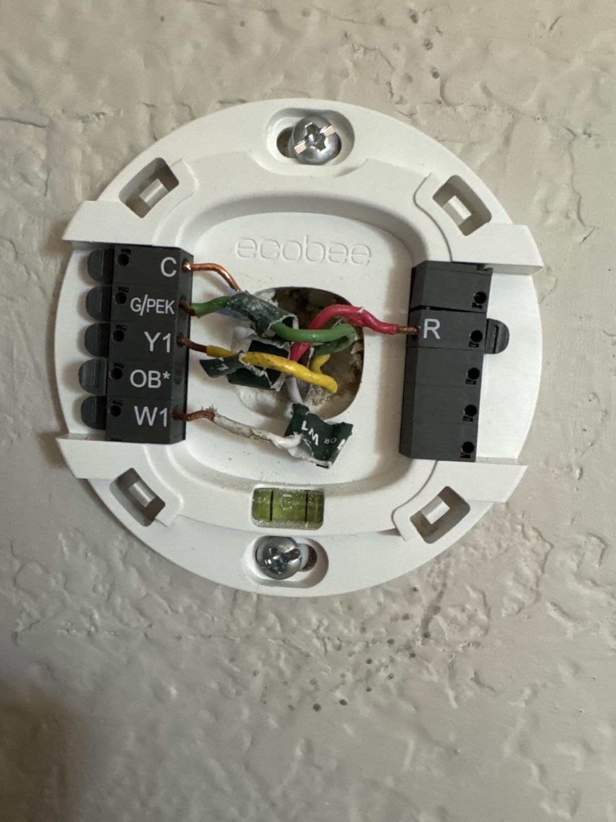 ecobee Smart Thermostat Essential - WiFi Thermostat, Energy Star Certified | Programmable Wi-Fi Thermostat - Works with Siri, Alexa, and Google Assistant. energy saving thermostat. customer photo 1