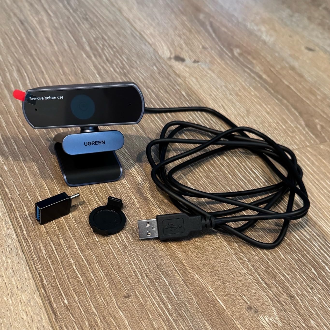 UGREEN 4K@30fps Webcam for PC Ultra HD Web Camera with Noise-canceling Mics | PDAF Autofocus, Privacy Cover, 70° FoV, Plug & Play, USB A & USB C Adapter, for Streaming, Conference, Zoom, Switch 2 customer photo 2