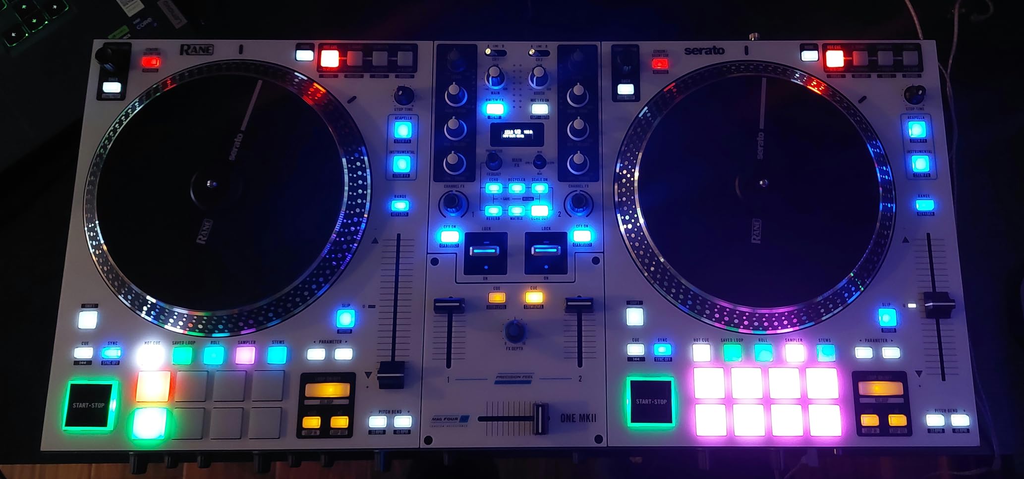 RANE ONE MKII Motorized Serato DJ Controller | Motorized DJ Mixer, 2-Decks, Internal FX, Deep Stems Control for Scratch DJs, Serato DJ Pro Included customer photo 2