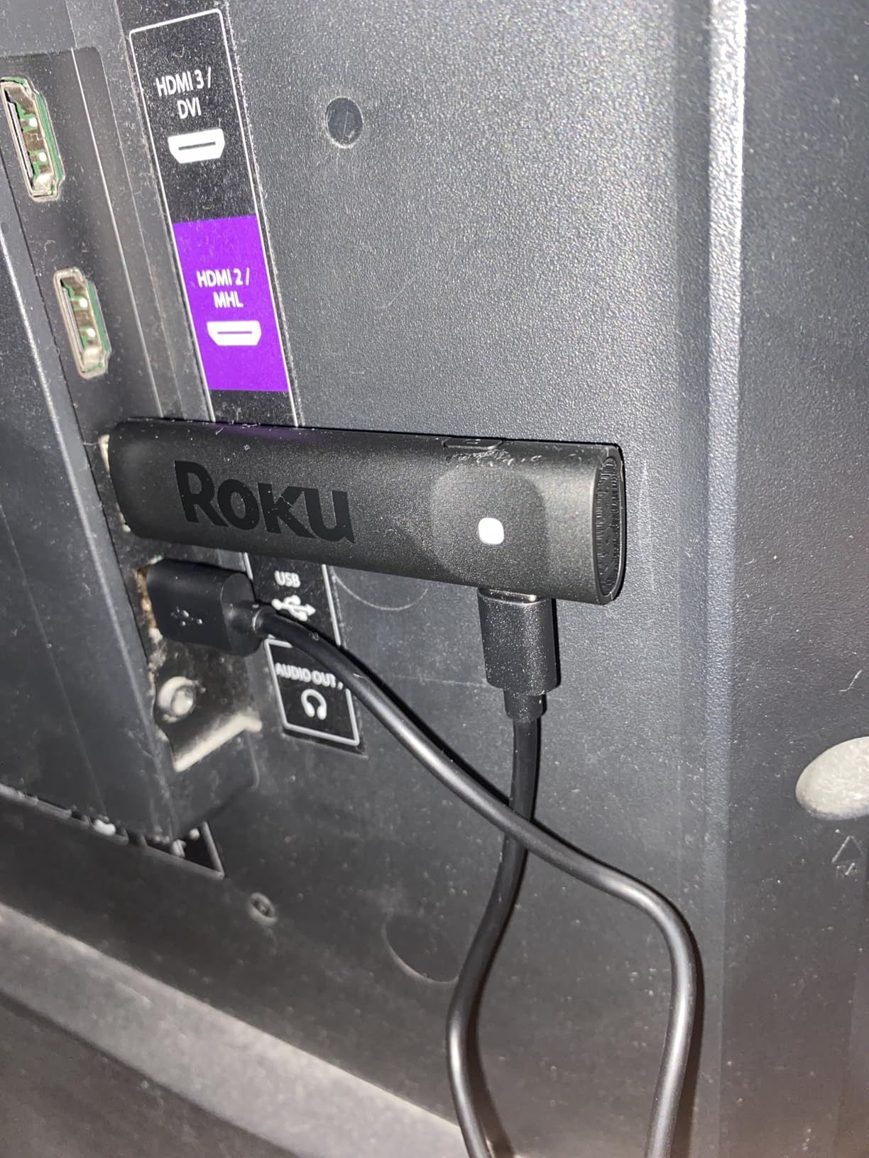 Roku Streaming Stick Plus with Voice Remote - 4K & HDR10+ | 4K & HDR Streaming Device for TV with Roku Voice Remote - Free & Live Local News, Sports customer photo 2