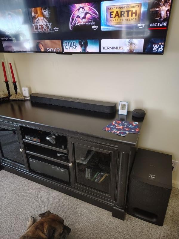 Sony BRAVIA Theater System 6 5.1ch Soundbar with Subwoofer & Rear Speakers | Dolby Atmos & DTS:X Surround Sound Home Theater, Bluetooth, Center Channel for Clear Dialogue, Multi Stereo, HT-S60 customer photo 1