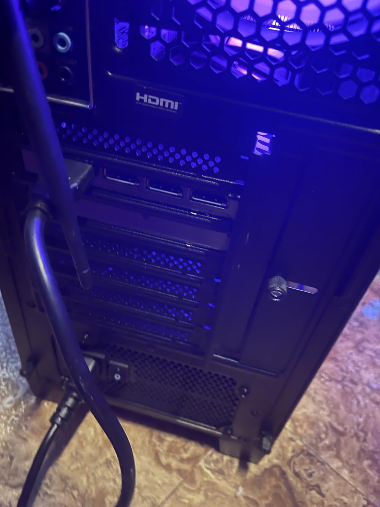 msi Codex Z2 Gaming Desktop: AMD R7-8700F, GeForce RTX 5070, 32GB DDR5, 2TB m.2 NVMe SSD, USB Type-C, VR-Ready, Windows 11 Home : A8NVP-436US customer photo 1