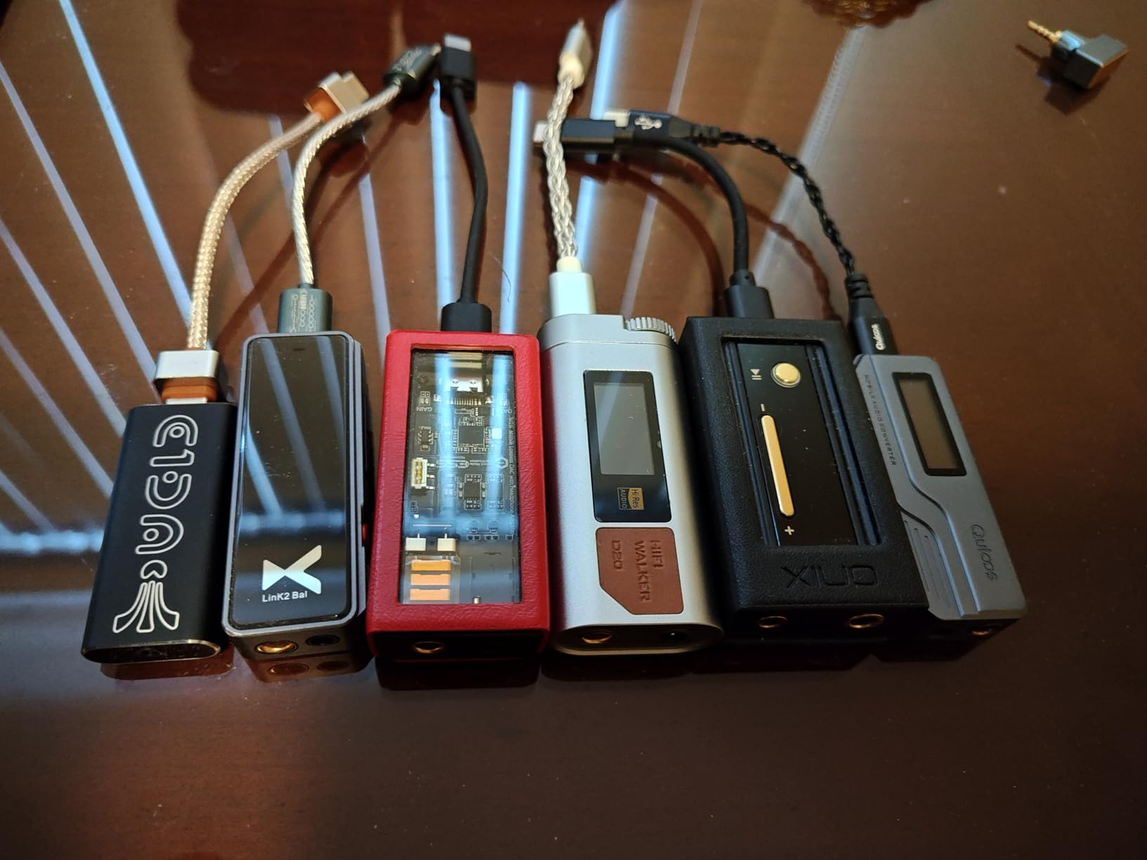 HIFI WALKER D20 DAC512 Portable Headphone Amp/DAC - USB Hi-Res Audio Dongle with 4.4mm Balanced & 3.5mm Output, ES9038Q2M + CT7601PR, Support PCM 768kHz/DSD512, CNC Aluminum, OLED Display customer photo 1