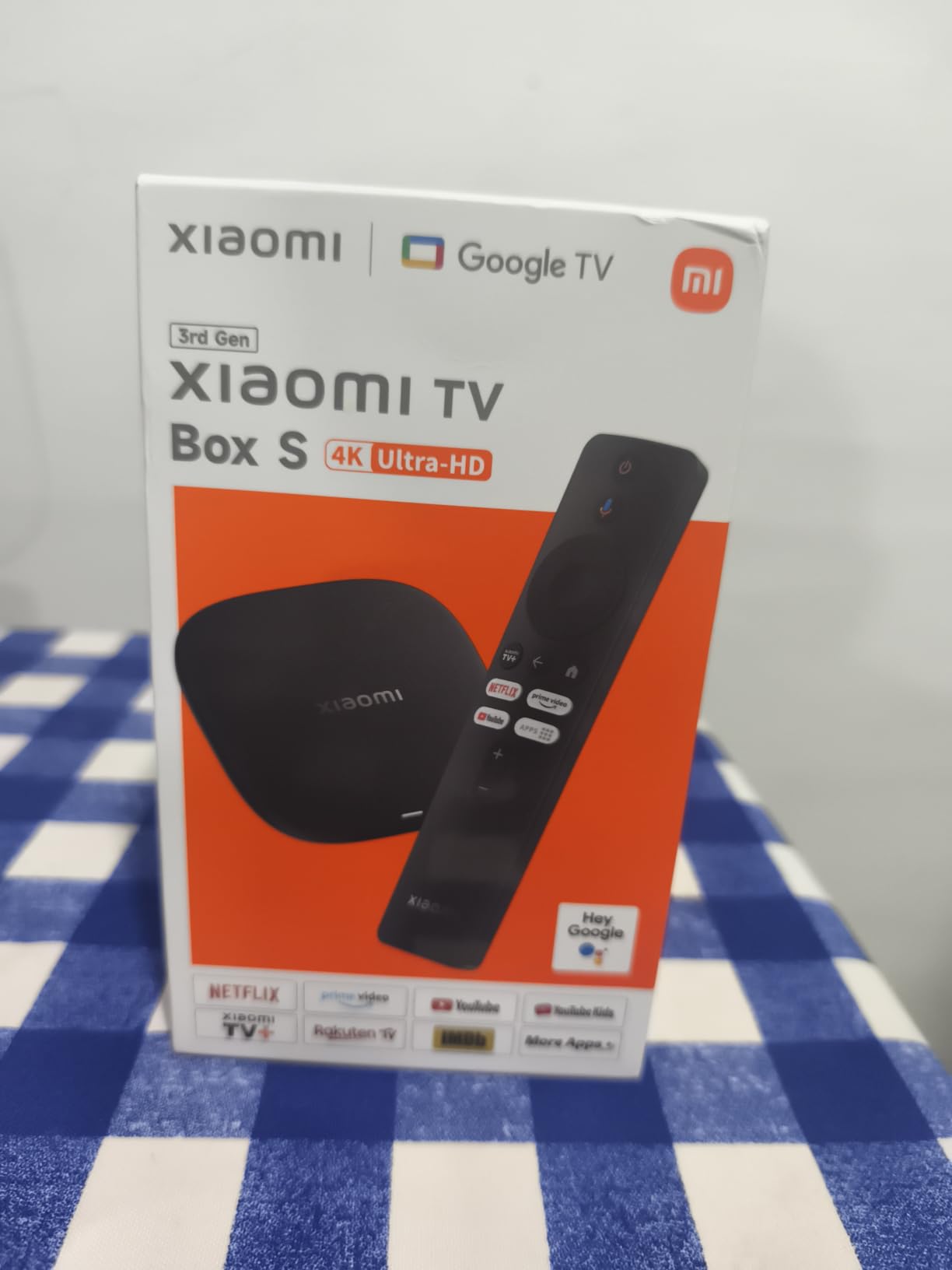 Xiaomi TV Box S 3rd Gen - 4K UHD, Google TV, 32GB Memory, Dolby Vision & Atmos, WiFi 6, HDMI 2.1, Fast Streaming, Compact and Powerful customer photo 1