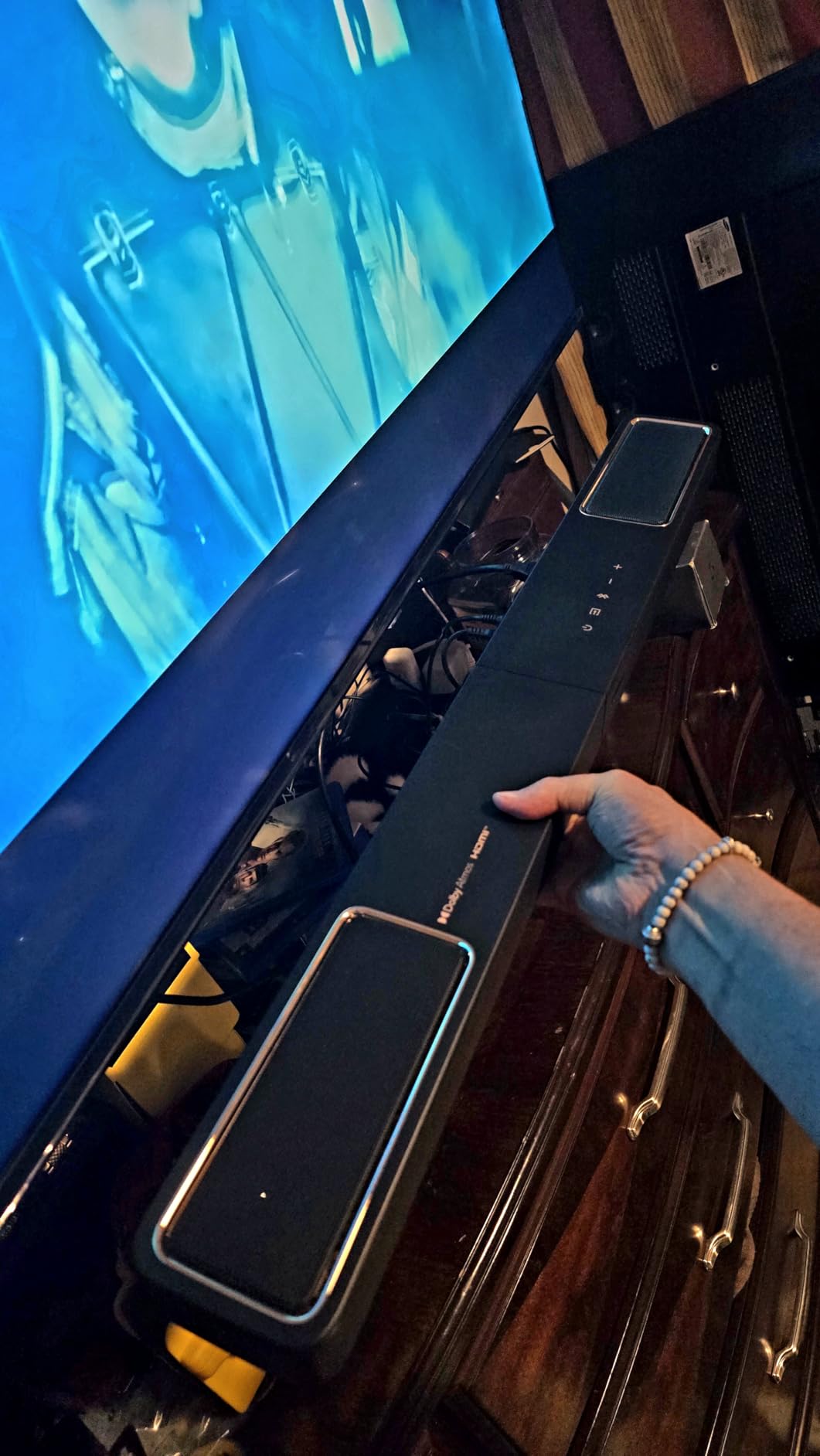 ULTIMEA 5.1.2ch Sound Bar with Dolby Atmos, Surround Sound System for TV | 2 Surround Speakers, Sound Bar for Smart TV with Subwoofer for Home Theater, BT 5.4, HDMI eARC, Skywave F40 (New, 2026 Model) customer photo 2
