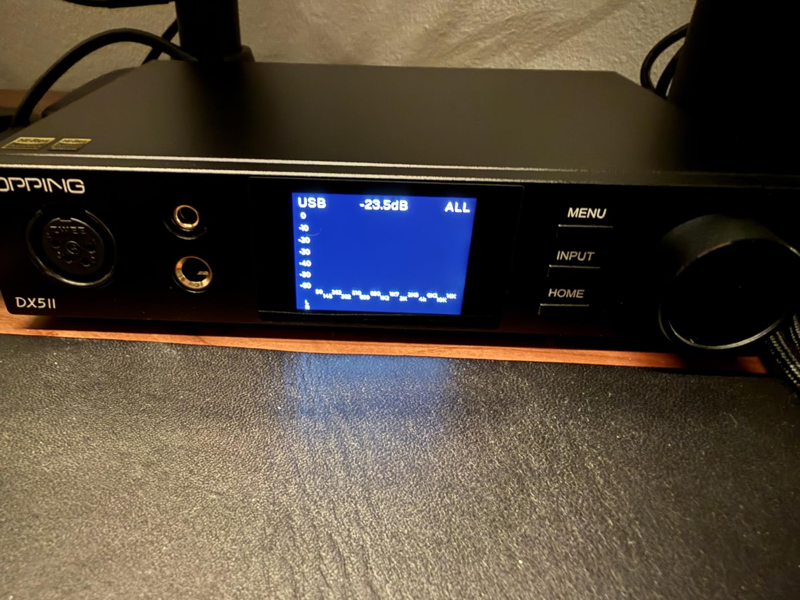 TOPPING DX5 II Hi-Res DAC & Headphone Amp Combo - Dual ES9039Q2M, X-Hybrid Amp, 10-Band PEQ, LDAC Bluetooth 5.1, 4.4mm Balanced & 6.35mm Headphone Output, Preamp Mode, 12V Trigger (White) customer photo 1