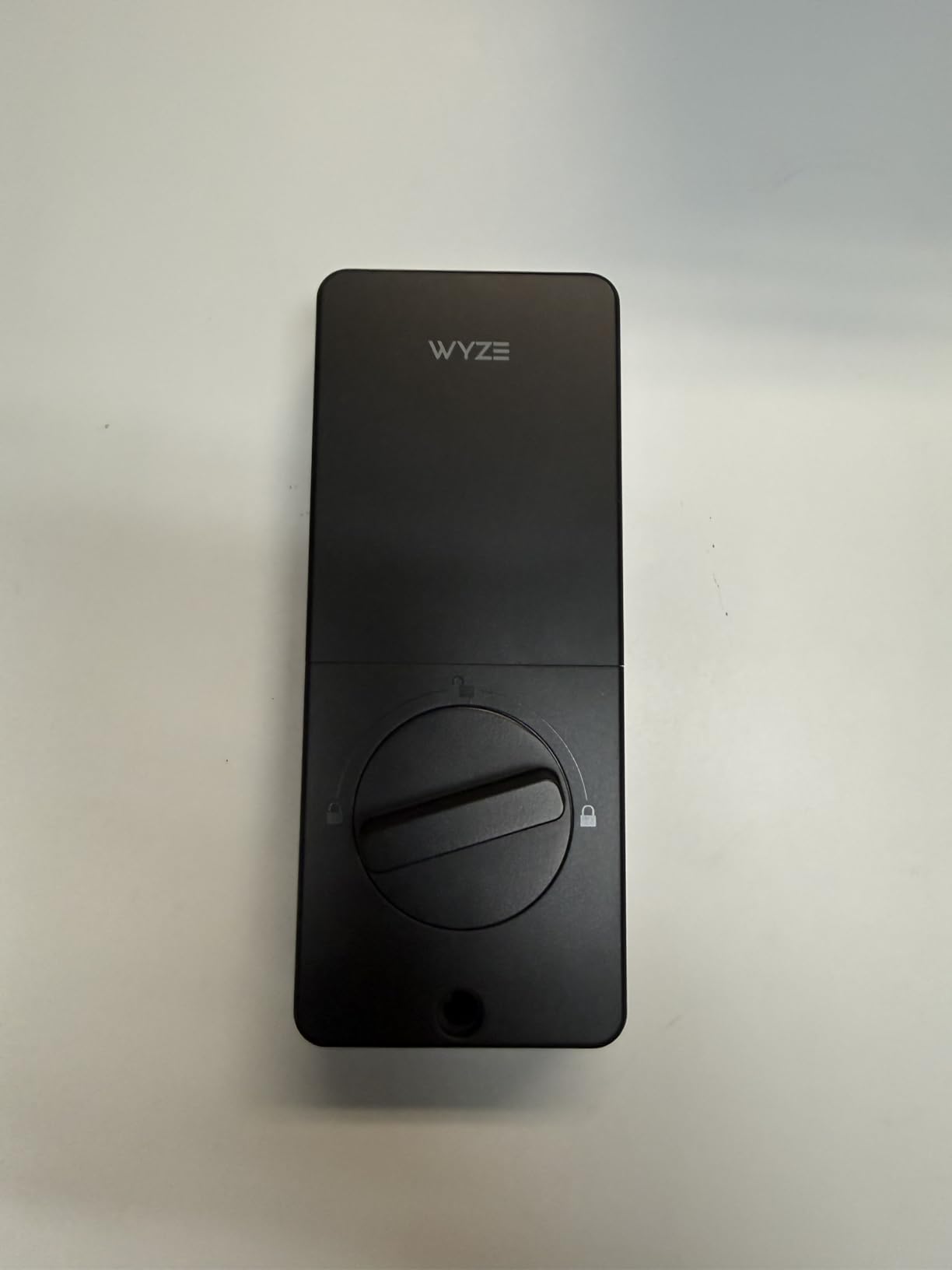 Wyze Auto-Lock Bolt v2, Fingerprint Keyless Entry Smart Lock, AI Learning Scanner with Wi-Fi Front Door Lock Deadbolt, Auto-Lock, 8 Months Battery, BHMA2, IP53, Anti-Peep Keypad, Backup Keys customer photo 1