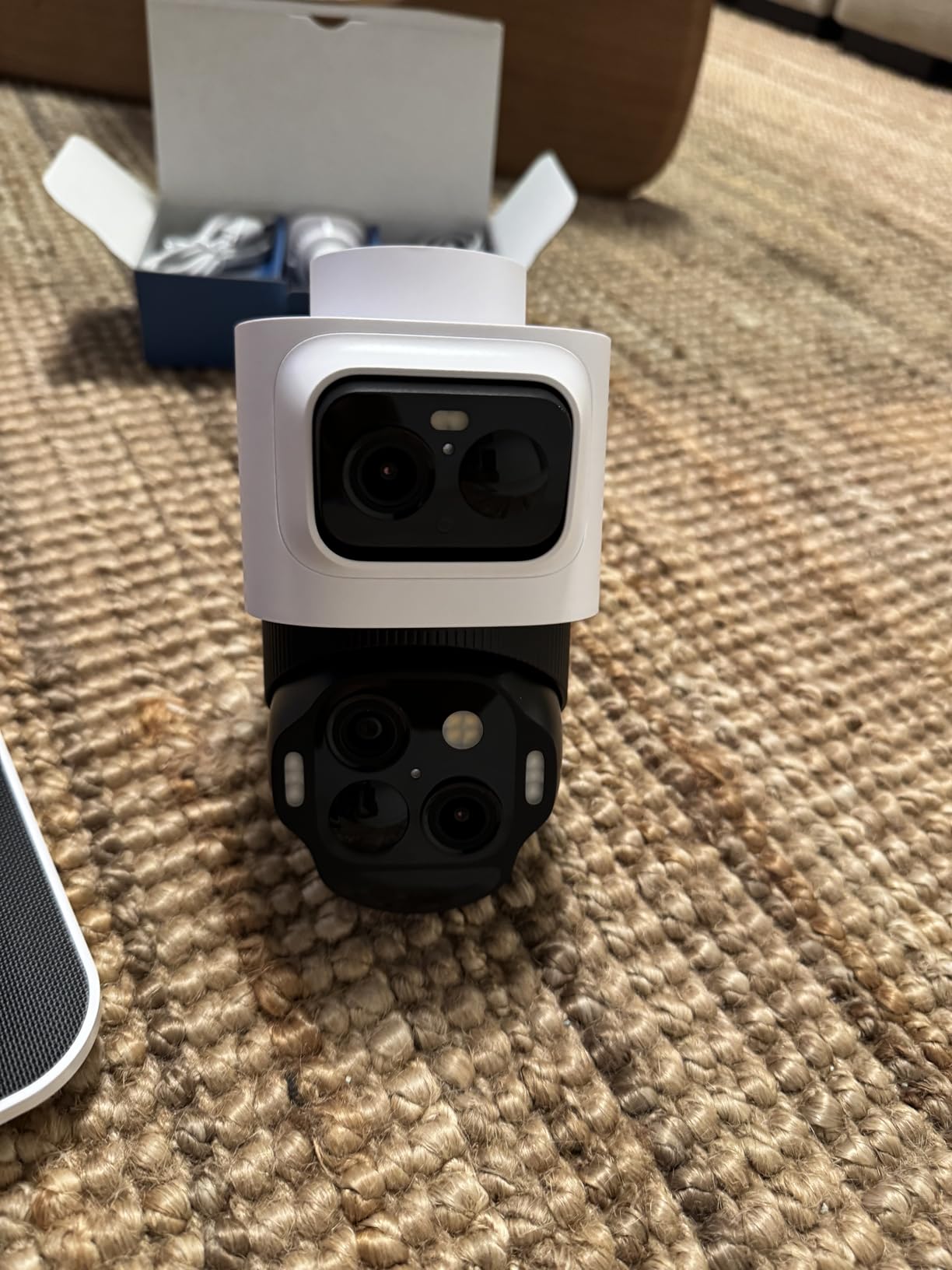 eufy Security eufyCam S4, 4K Solar Camera, 3-Lens PTZ, 360° Coverage | 8X Auto Zoom, AI Recognition & Tracking, Color Night Vision, No Monthly Fee, Built-in 32GB Storage customer photo 2