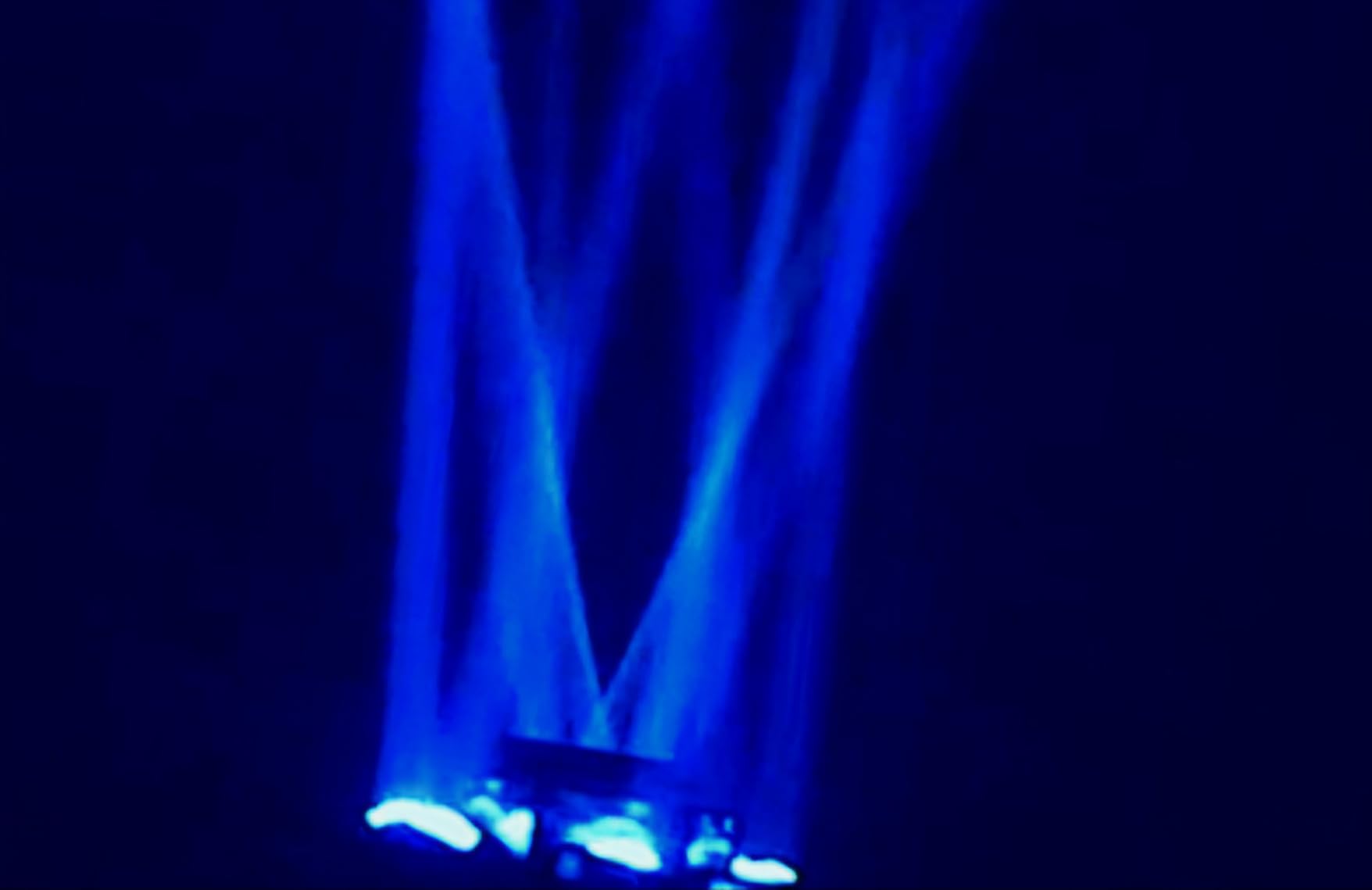 Moving Head DJ Lights 150W RGBW, 6-Arm Party Stage Light with Remote | DMX-512 & sound-activated, quiet motor, sharp beam through haze/fog, home party & small-venue DJ use customer photo 1