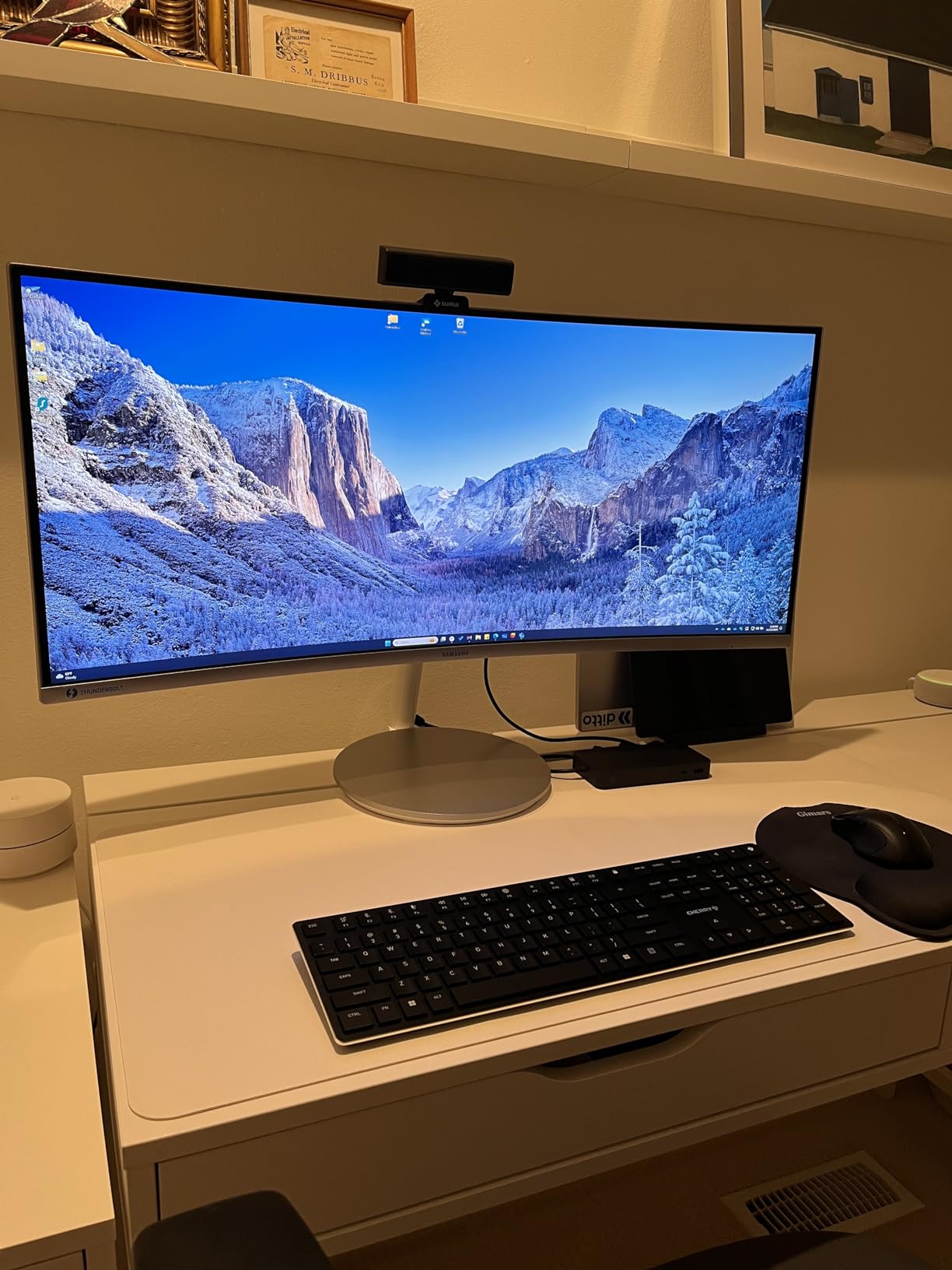 Cherry KW X ULP 2.0 MINI, Ultra Low Profile Compact Mechanical Keyboard, Wireless Multi-Device Keyboard for up to 4 Devices, for Windows & Mac, Backlit, Black (Compact) customer photo 2