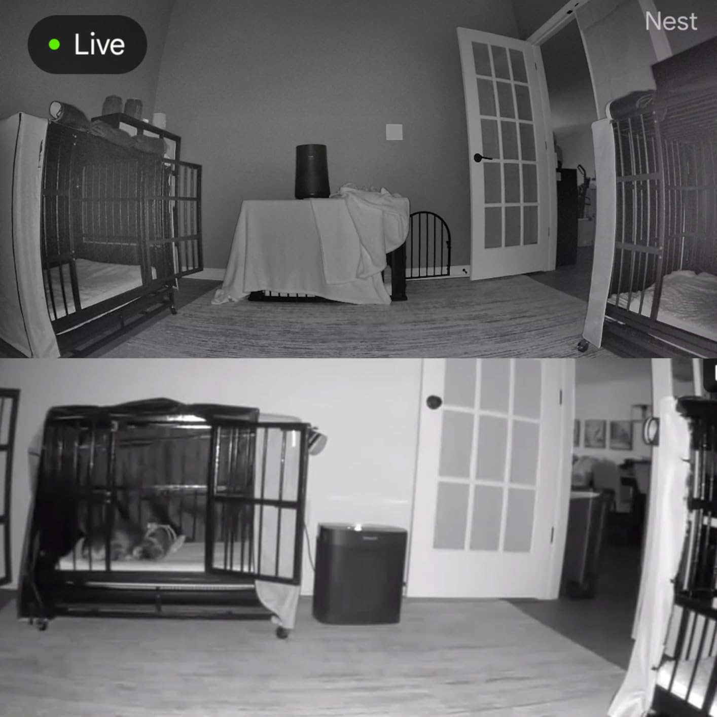 Google Nest Cam Indoor (Wired, 3rd Gen) - Security Camera - 2025 - Snow | 2K video, motion detection, color night vision, 2-way audio customer photo 1