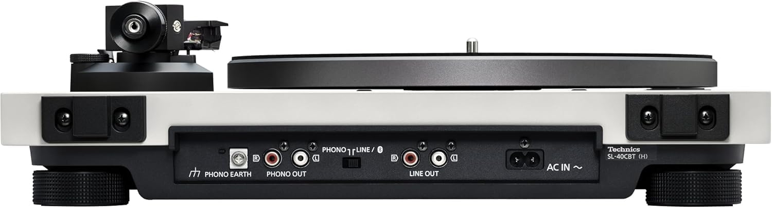 Technics Turntable, Premium Class HiFi Record Player with Coreless Direct Drive Motor and Bluetooth, Stable Playback, Audiophile-Grade Cartridge and Precision Tonearm, Dustcover Included - SL-40CBT-K customer photo 2
