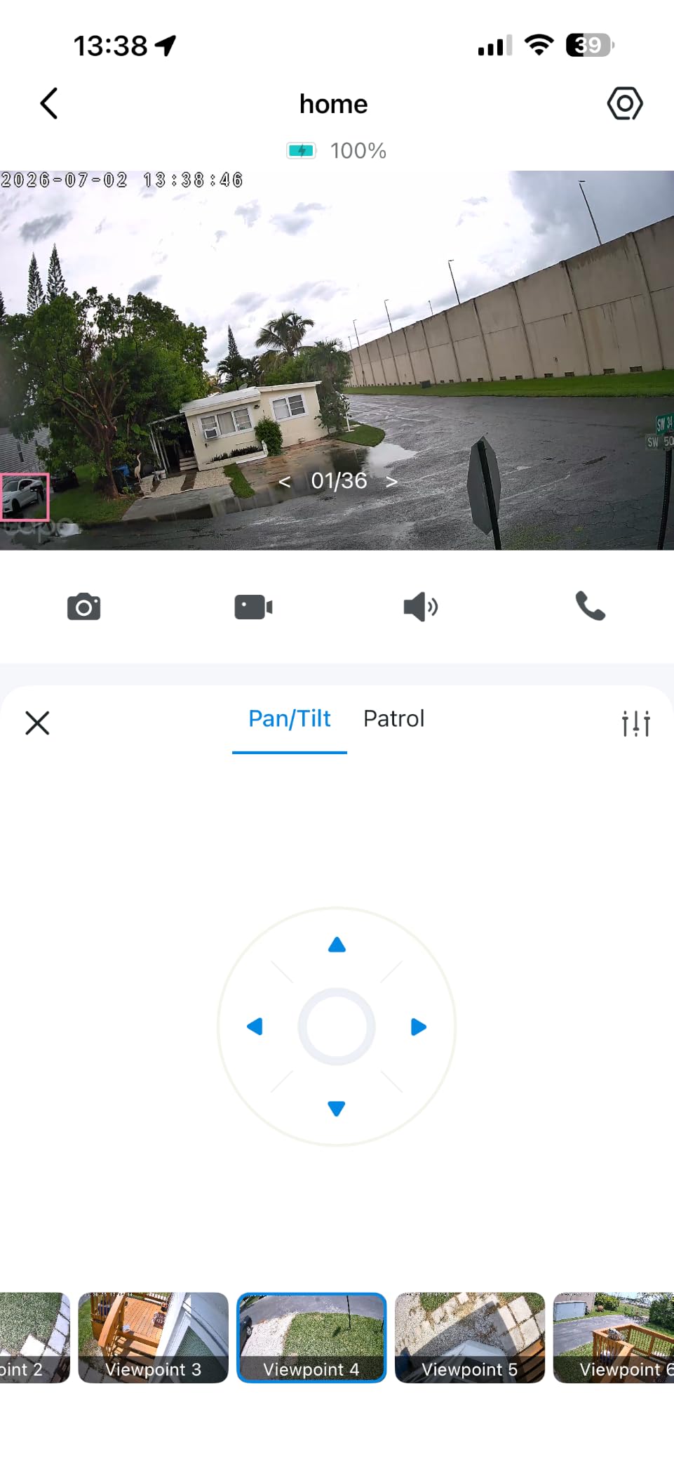 Tapo 2K Outdoor Pan/Tilt Wireless Floodlight Security Camera, C615F KIT | Battery Power with Solar, 360º AI Motion Tracking, Person/Vehicle Detection, Subscription-Free Local Storage or Cloud customer photo 1