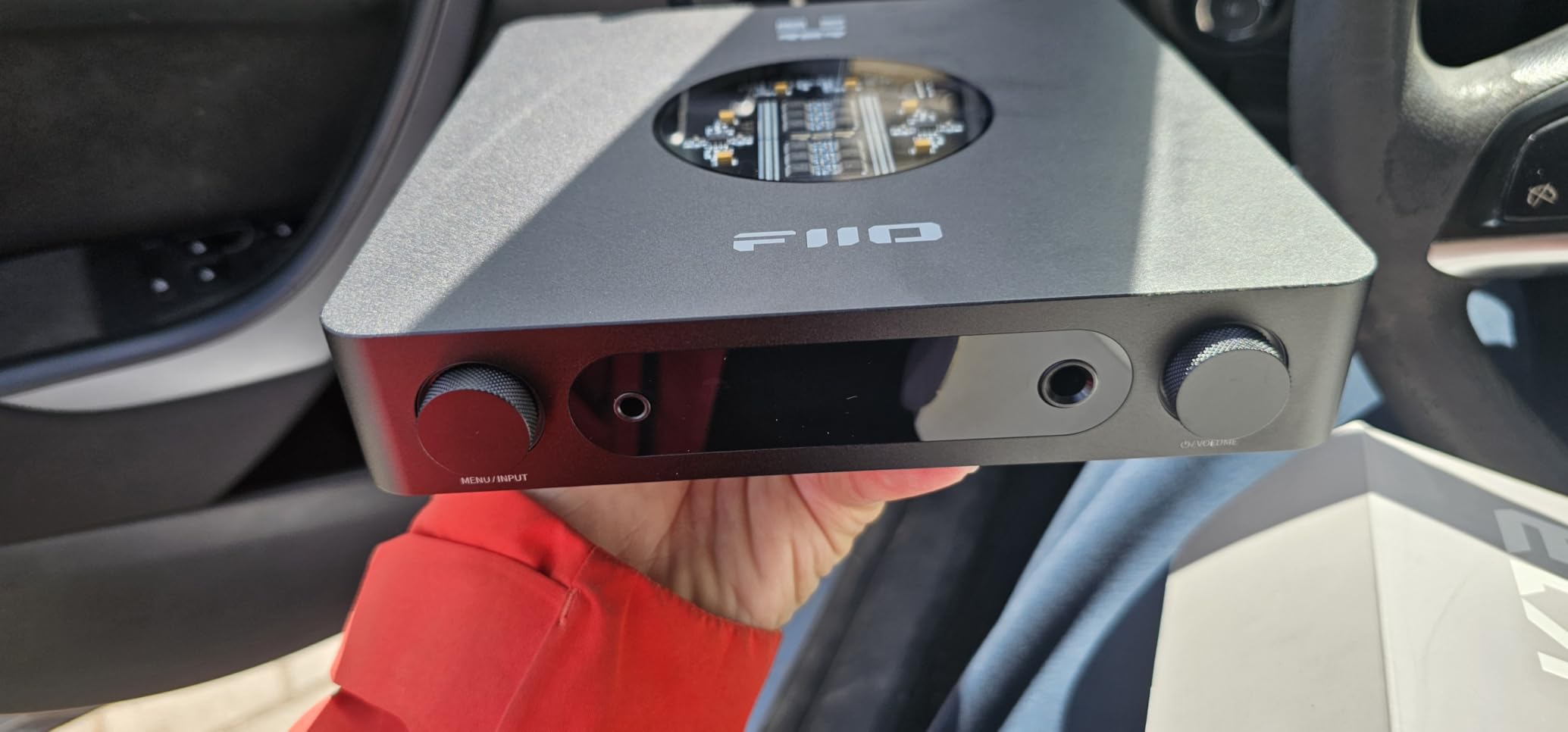FiiO K13 R2R Desktop DAC & Headphone Amp, High-Fidelity 24Bit R2R DAC, Powerful 2400mW Output, LDAC Bluetooth Streaming, Dual Power Supply, 10-Band PEQ, Balanced XLR & RCA Audio Output (Black) customer photo 1