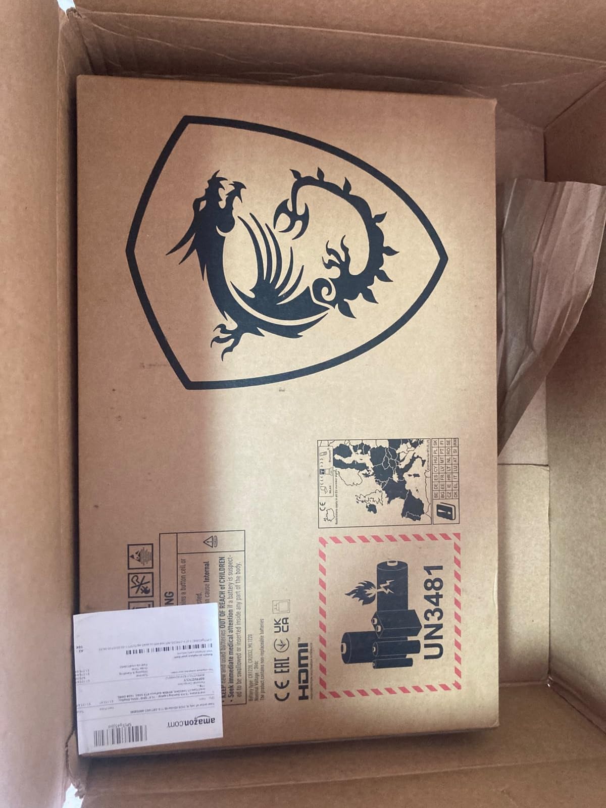 MSI Katana 15 HX Gaming Laptop, 15.6