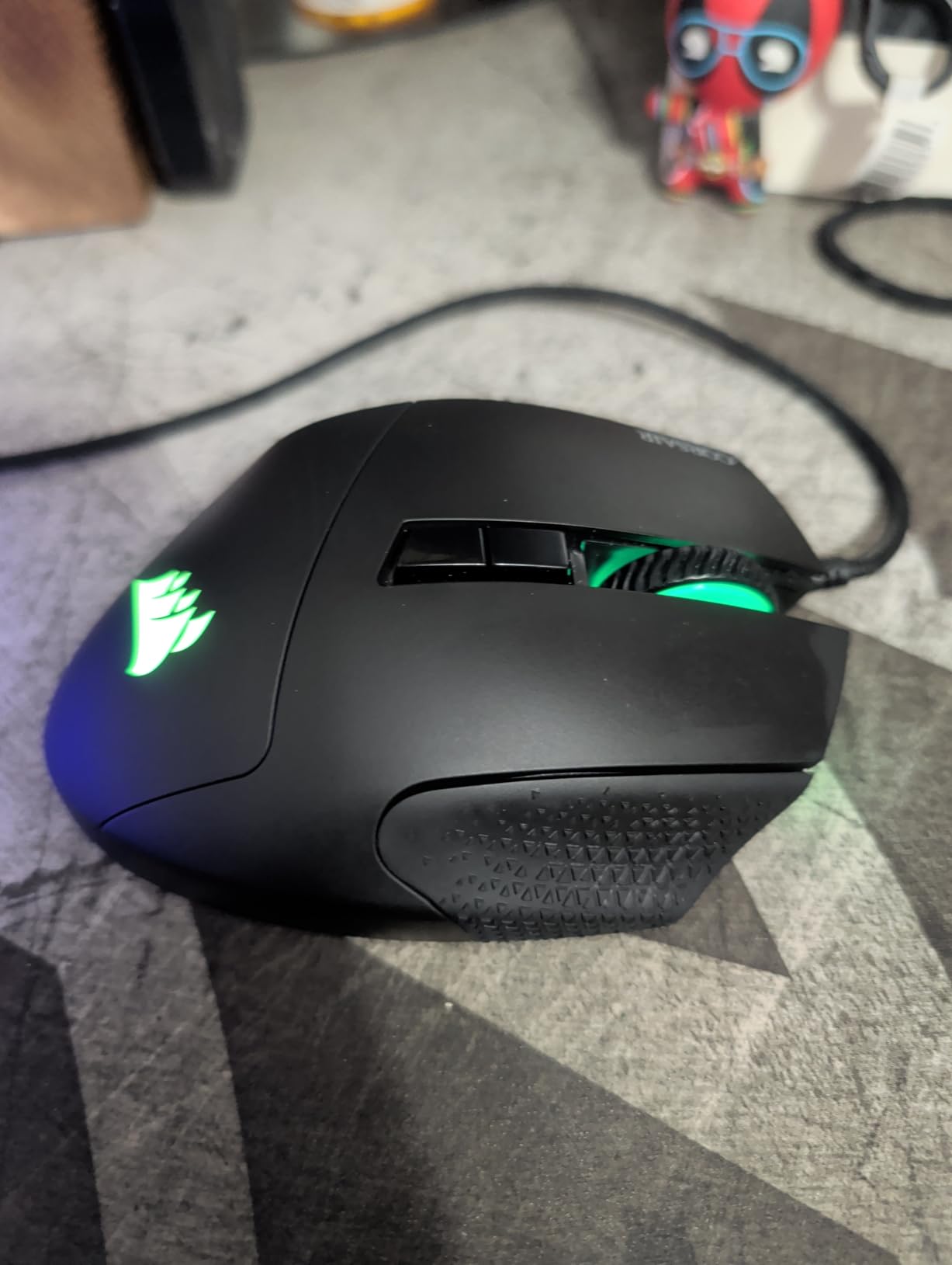 Corsair Scimitar RGB Elite Wired MMO MOBA PC Gaming Mouse - Black | 18,000 DPI, 17 Programmable Buttons, Adjustable Key Slider, Omron Switches, iCUE Compatible, PC, Mac, PS5, PS4, Xbox customer photo 2