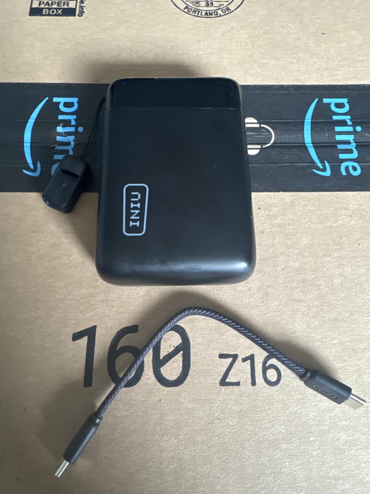INIU Portable Charger, Smallest 20000mAh 22.5W Fast Charging Power Bank | USB-C Cable, Flight-Safe, Travel Essentials, Flashlight, Battery Pack for iPhone 17 Samsung Xiaomi Google, Mini Size customer photo 2