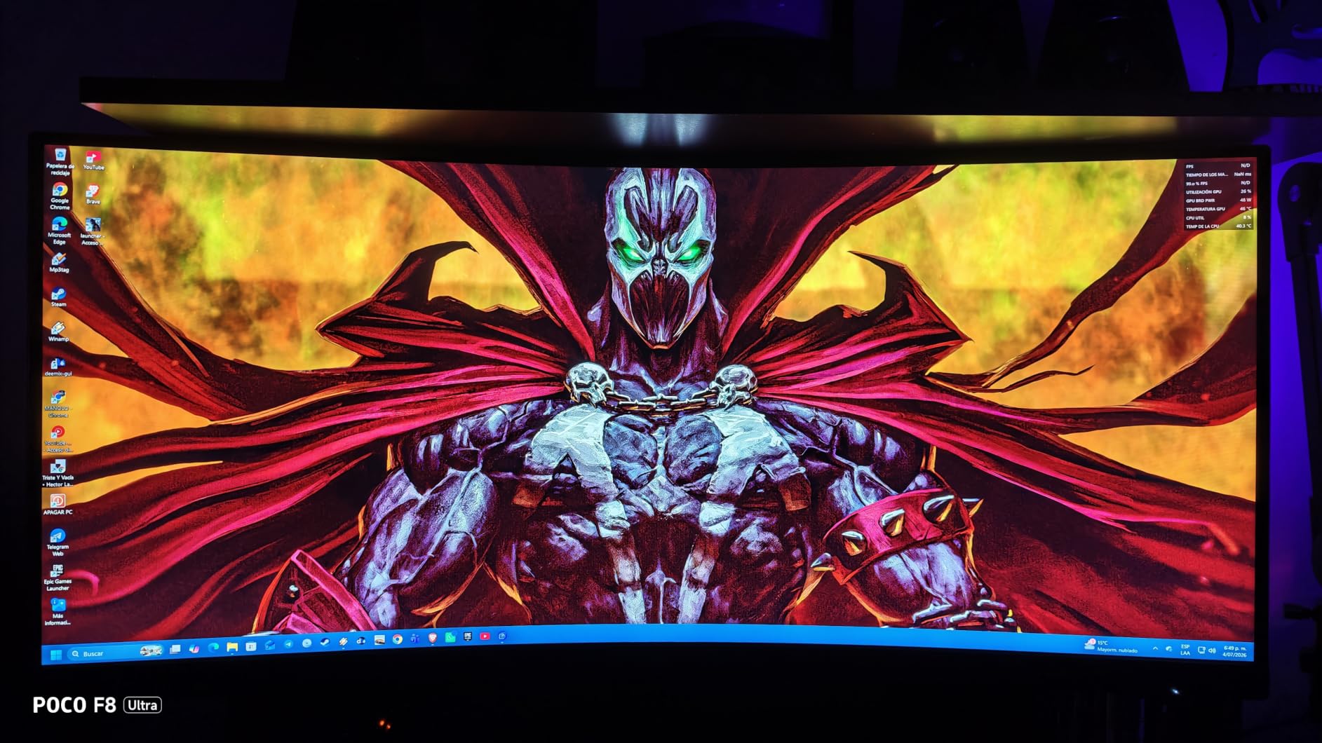 AOC 34 Inch Curved Gaming Monitor UWQHD 200Hz VA 0.3ms HDR, CU34G4H | 3440×1440 Computer Monitor, Adaptive-Sync, DP 1.4, HDMI 2.0, Height Adjustable, Earphone Out, VESA, 3-Year Zero-Bright-Dot customer photo 2
