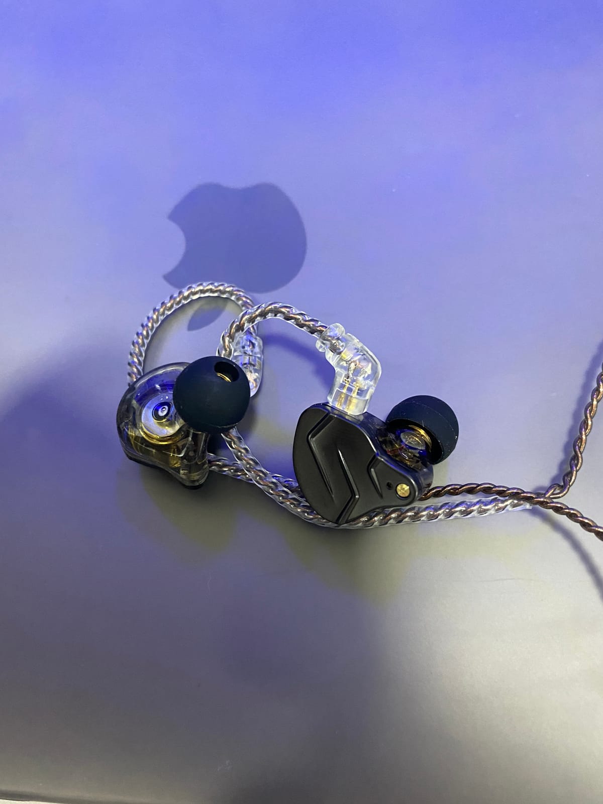2026 Latest KZ ZST PRO X in Ear Monitor Headphone, 1BA 1DD Hybrid Driver Wired Gaming Earbuds Deep Bass Sound Ear buds HiFi IEM for Gaming Music Video Singer Musician Drummer (without mic, Black Gold) customer photo 2