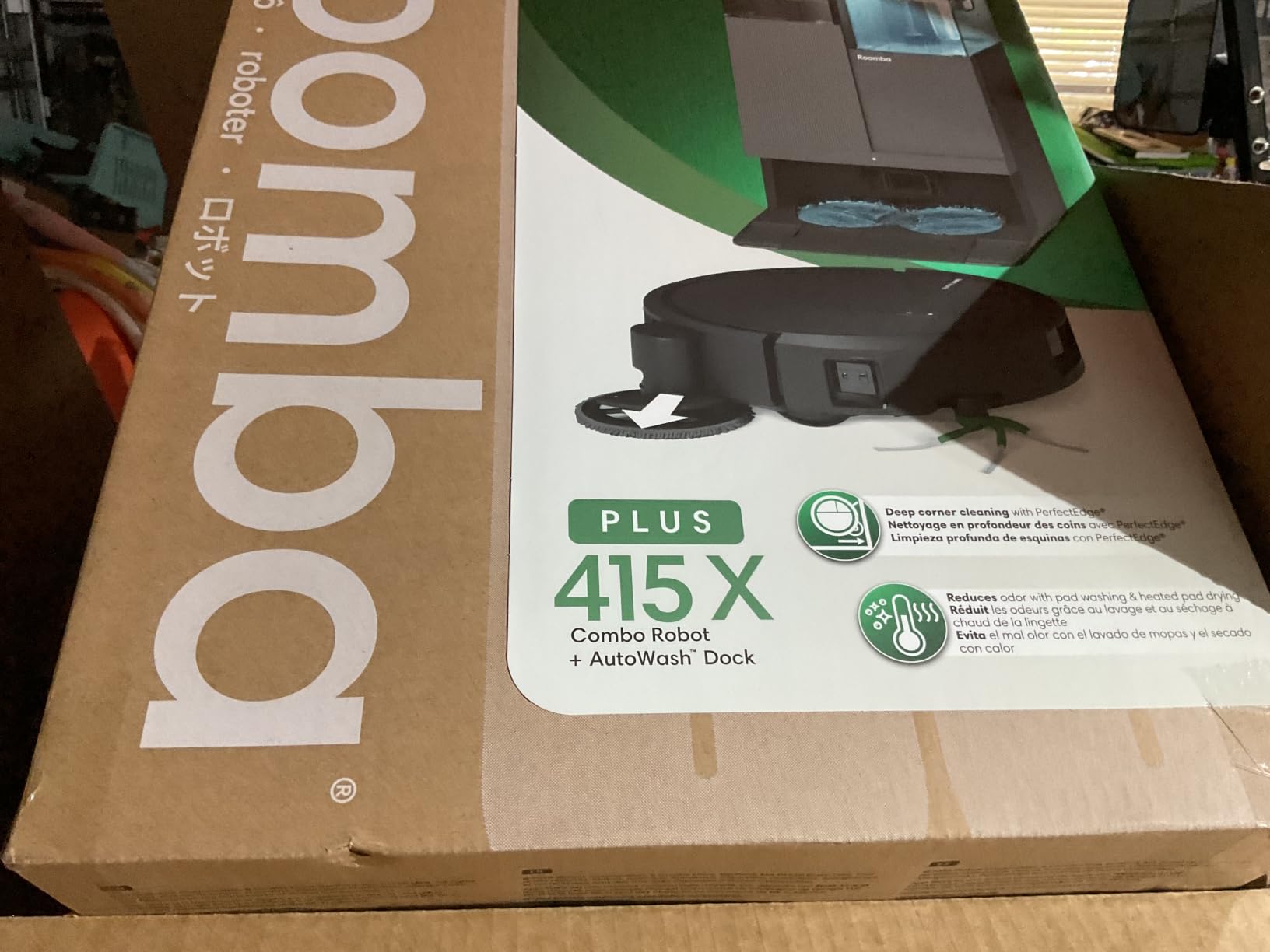 iRobot Roomba 415X Robot Vacuum & Mop Combo customer photo 1