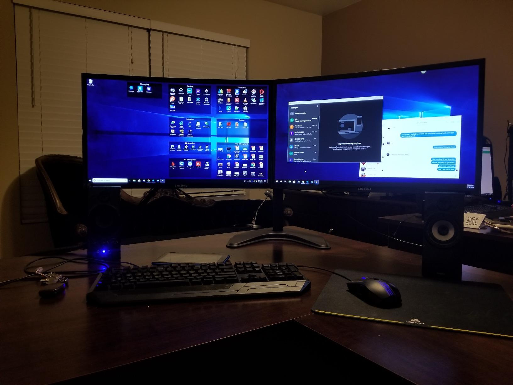 Samsung 27 Inch Odyssey 4K UHD Gaming Monitor | 144Hz 1ms, Fast IPS | G-Sync Compatible, FreeSync Premium | HDR400 Colors | Black Equalizer, Adjustable Stand (27-inch) customer photo 2