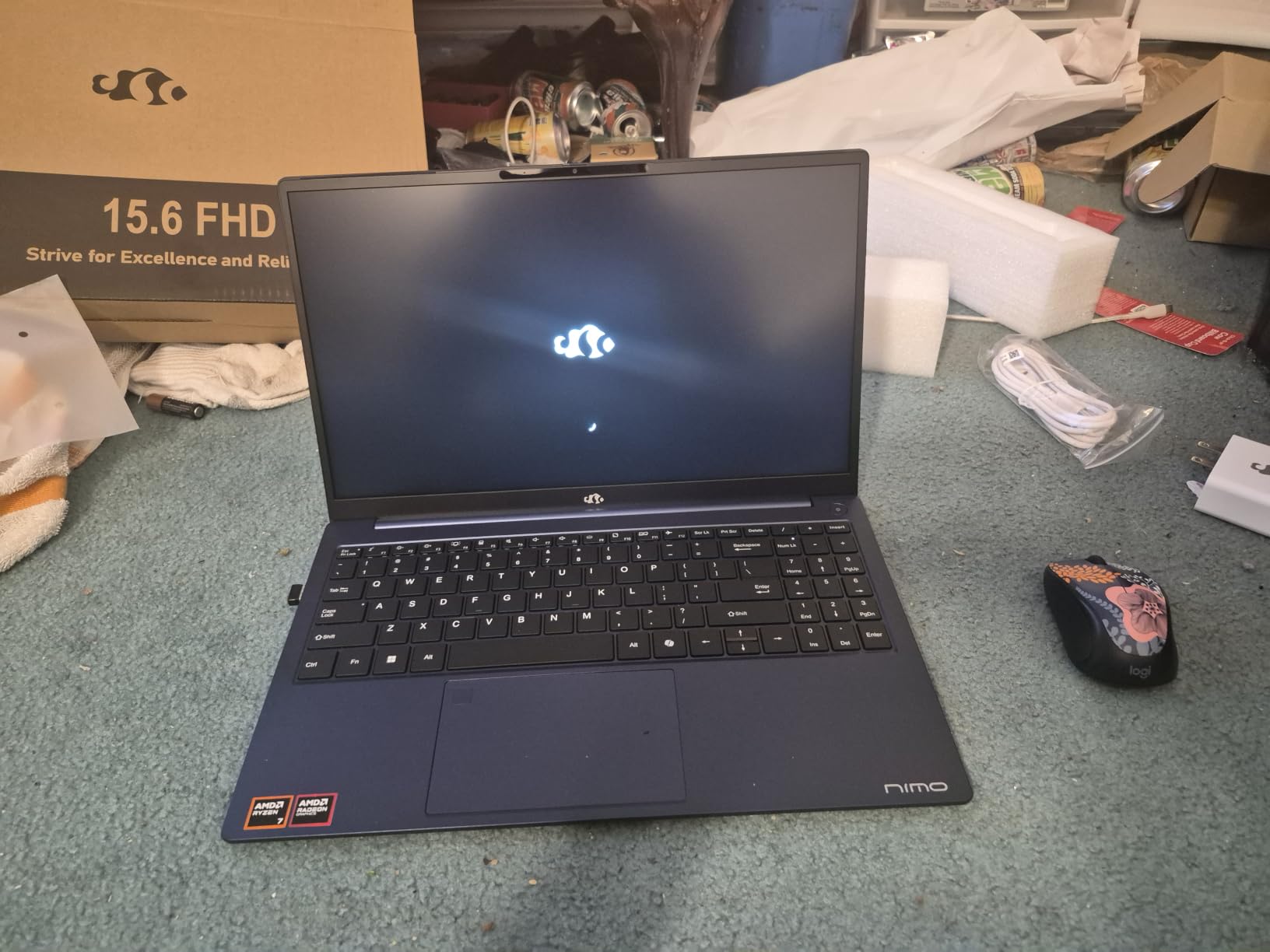 NIMO 15.6 Gaming-Creator-Laptop, 8-Core AMD Ryzen 7 8745HS 16GB RAM 1TB SSD (Beat i7-1360P up to 4.9GHz) Radeon 780M, FHD 100W Fast PD for Video Editing, AI Tasks & Remote Streaming, 2-Yr Warranty customer photo 2