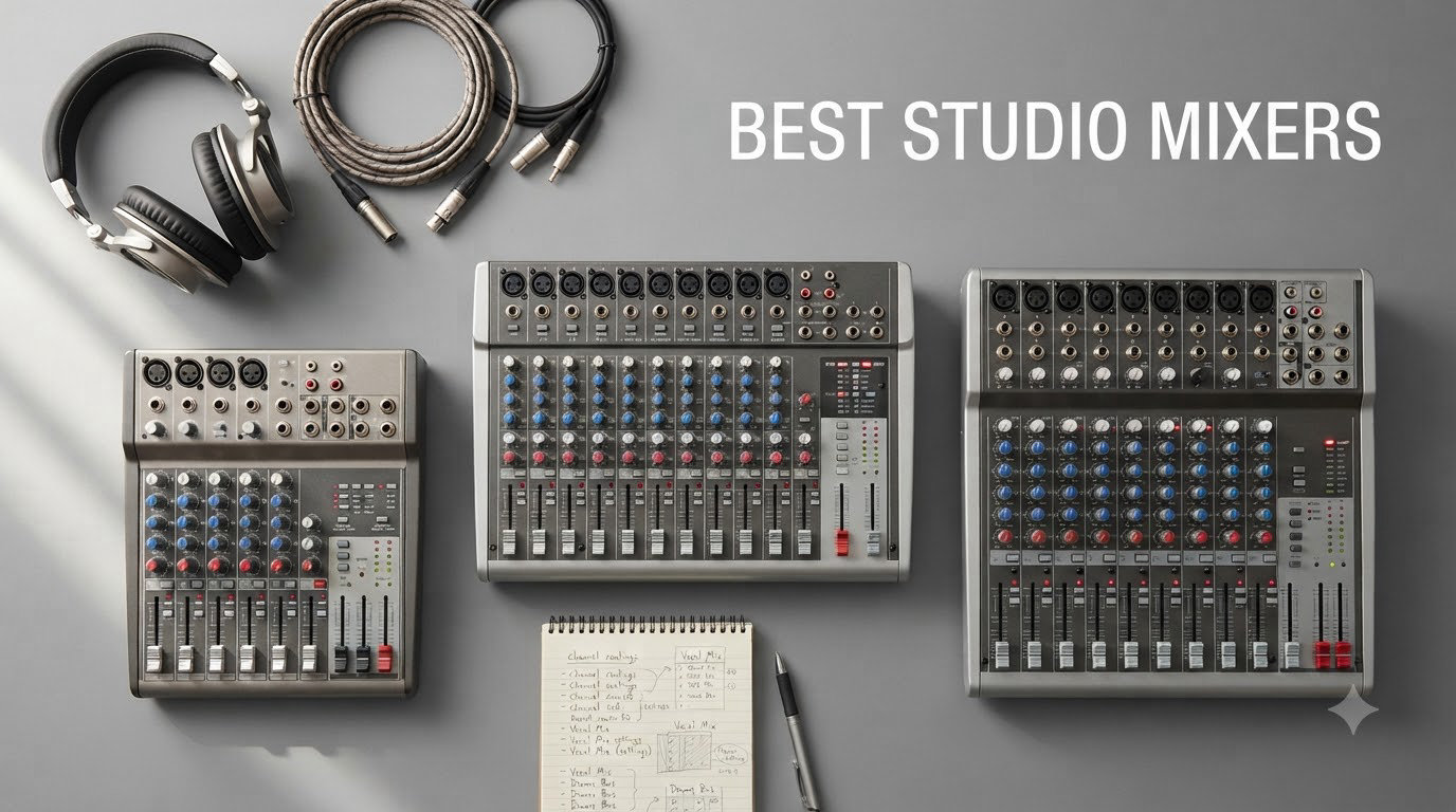 best studio mixers