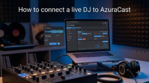 How to connect a live DJ to AzuraCast