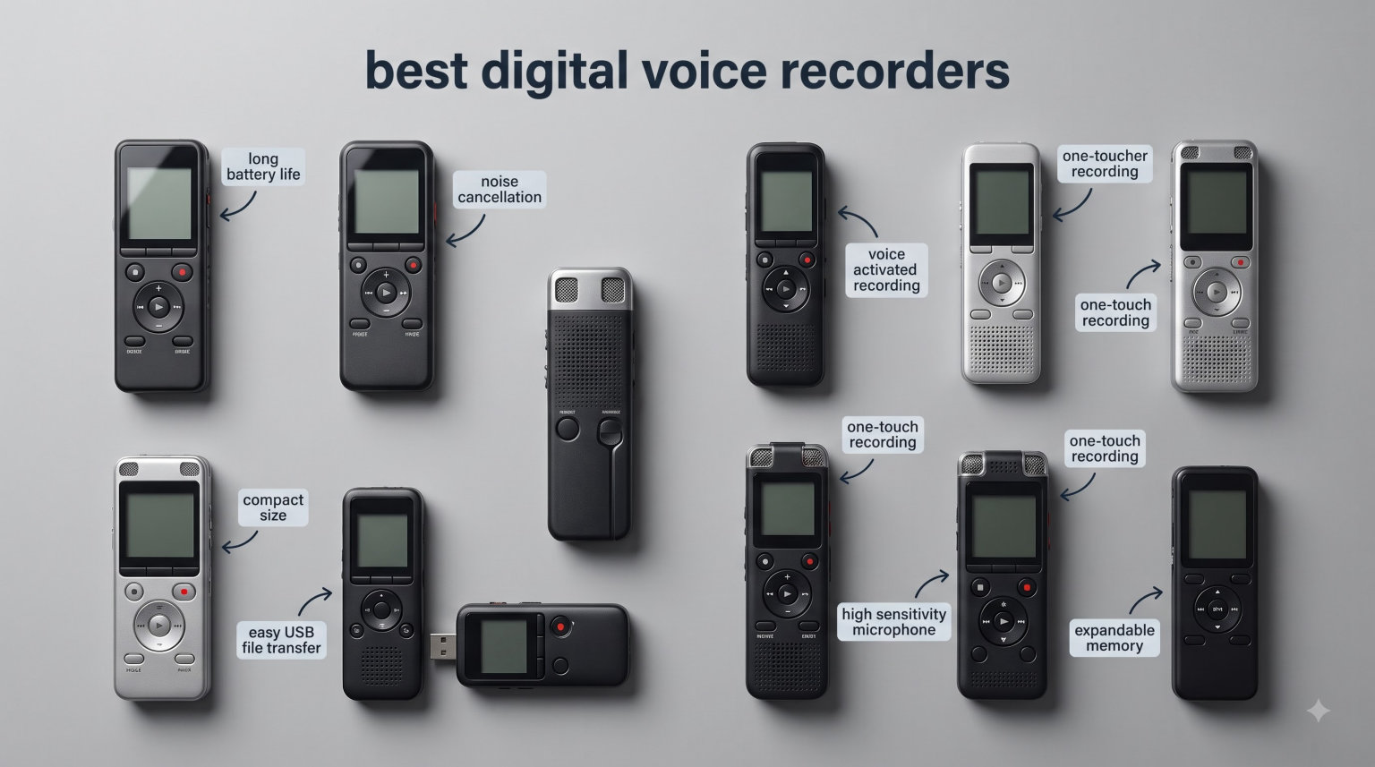 best digital voice recorders