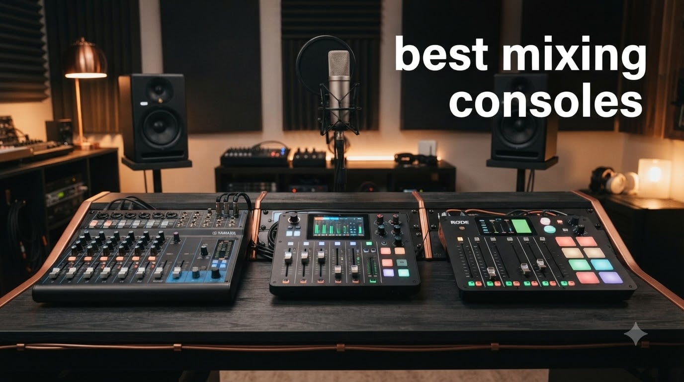best mixing consoles