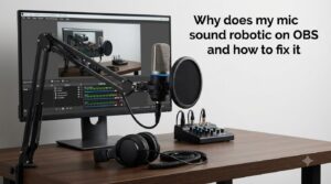 Why does my mic sound robotic on OBS and how to fix it