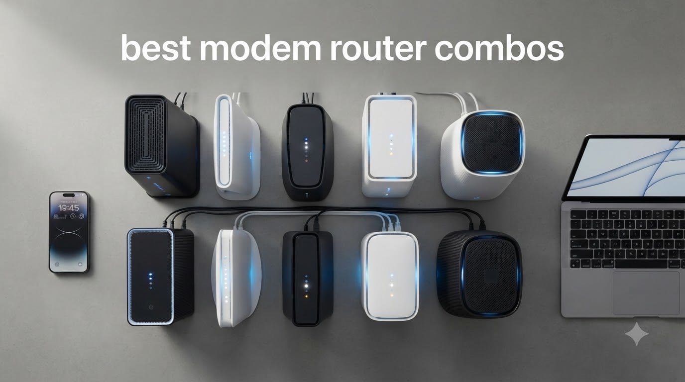 best modem router combos