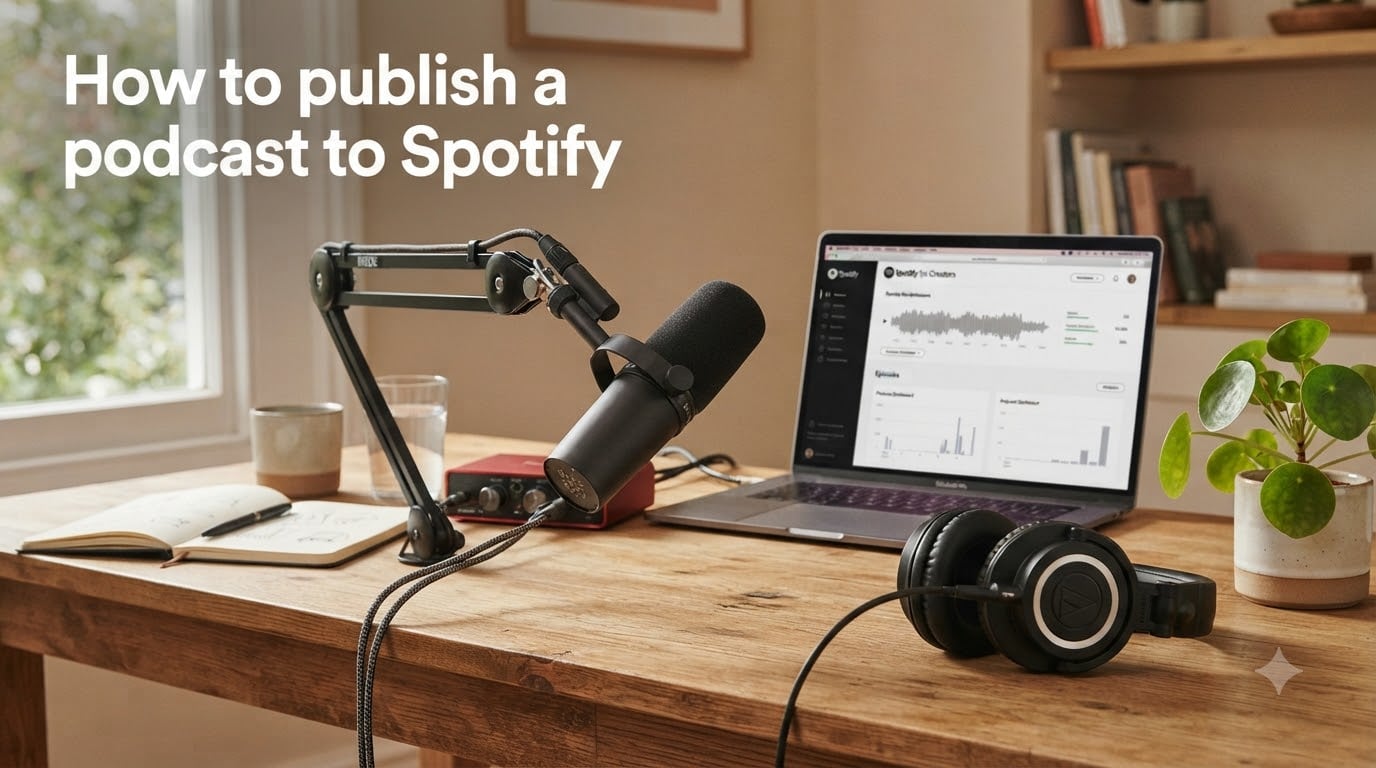 How to publish a podcast to Spotify